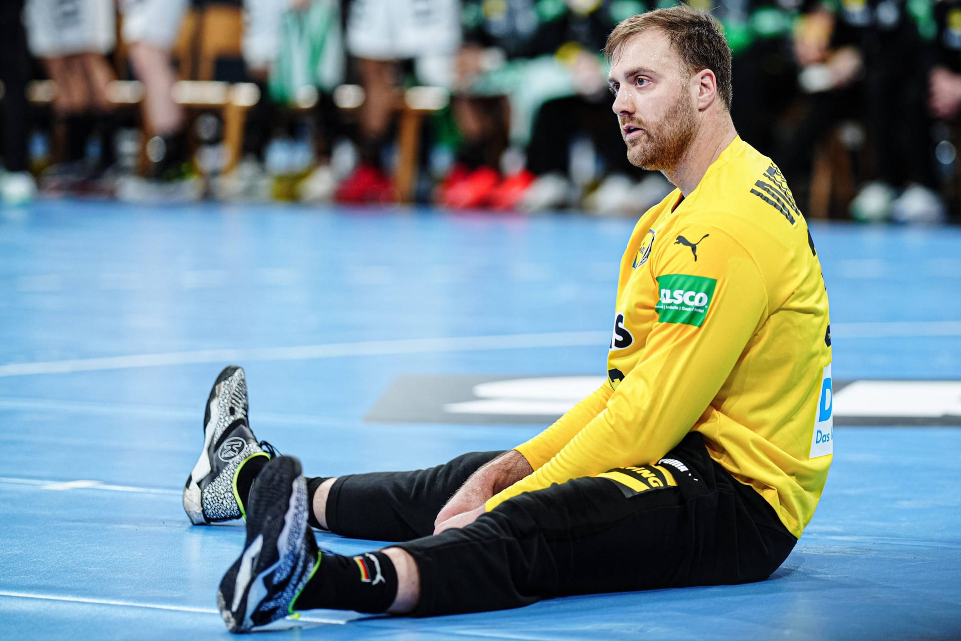 Andreas Wolff ratlos: Die deutsche Handball-Nationalmannschaft ist noch nicht in Topform.