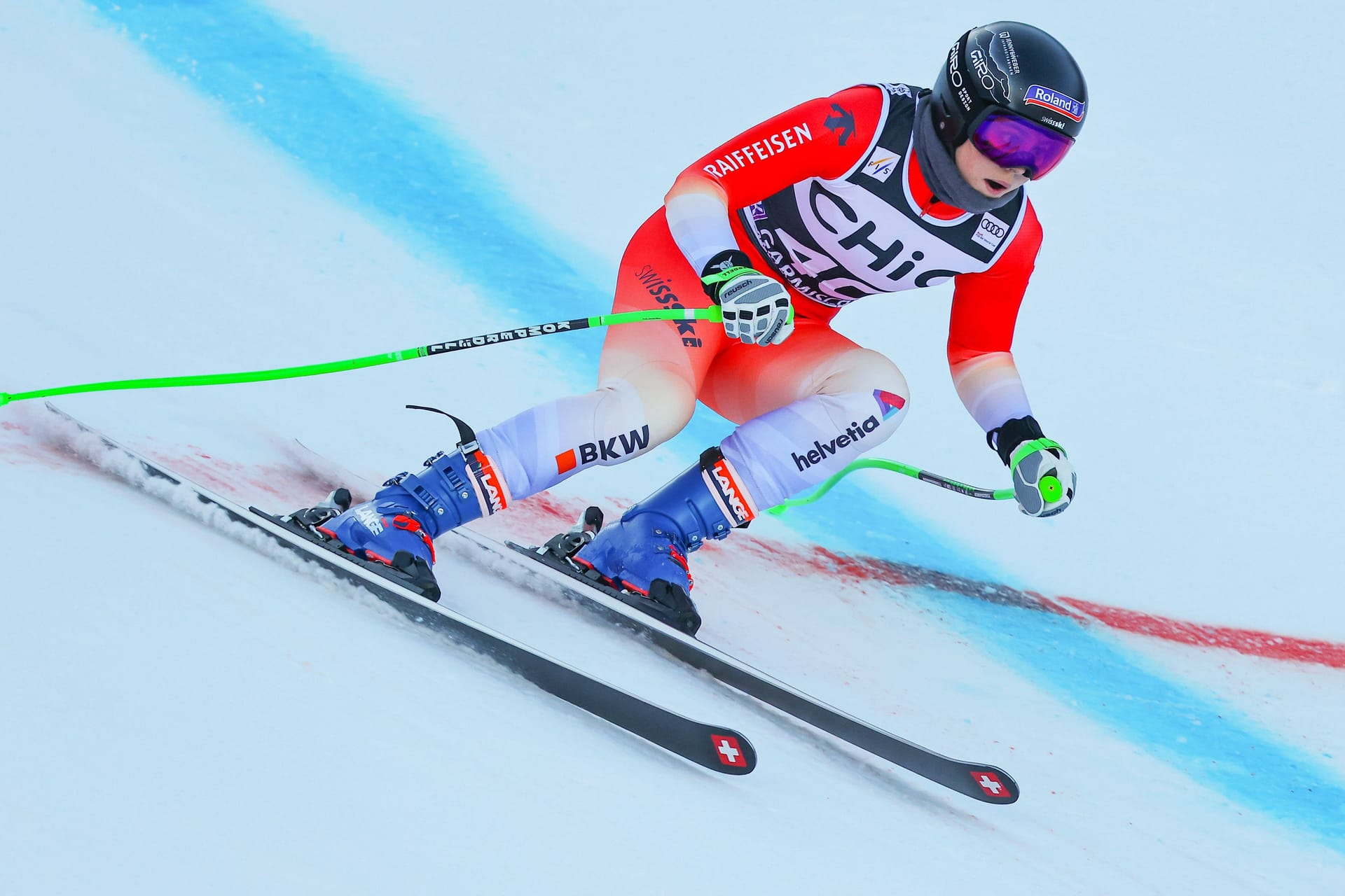 Stephanie Jenal: Sie stürzte in Garmisch.