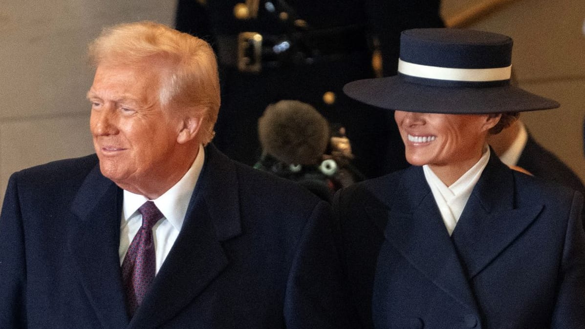 Donald Trump und Melania Trump: Er ist der neue und alte US-Präsident.