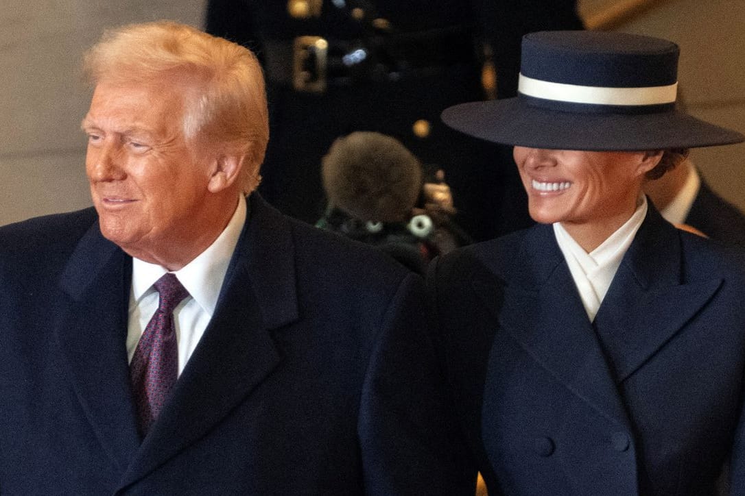 Donald Trump und Melania Trump: Er ist der neue und alte US-Präsident.