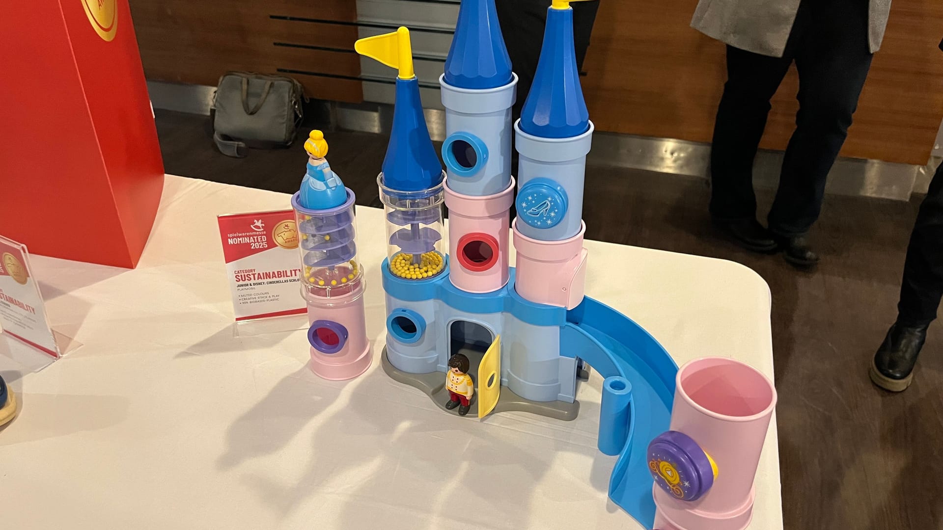 Das Cinderella-Schloss von Playmobil: Es ist eines der drei nominierten Produkte in der KAtegorie Nachhaltigkeit.