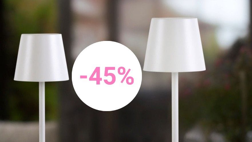 Perfekt für die dunkle Jahreszeit: Im Aldi-Onlineshop finden Sie jetzt wieder elegante Lampen im praktischen Doppelpack zum Sparpreis.