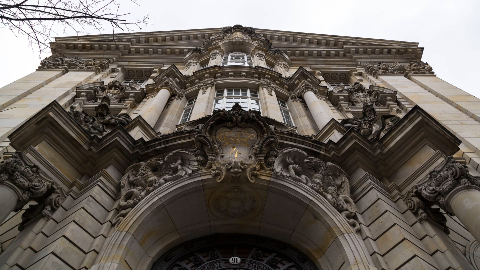 Landgericht, Amtsgericht, Staatsanwaltschaft und Kriminalgericht in der Turmstr. 61 in Berlin Moabit