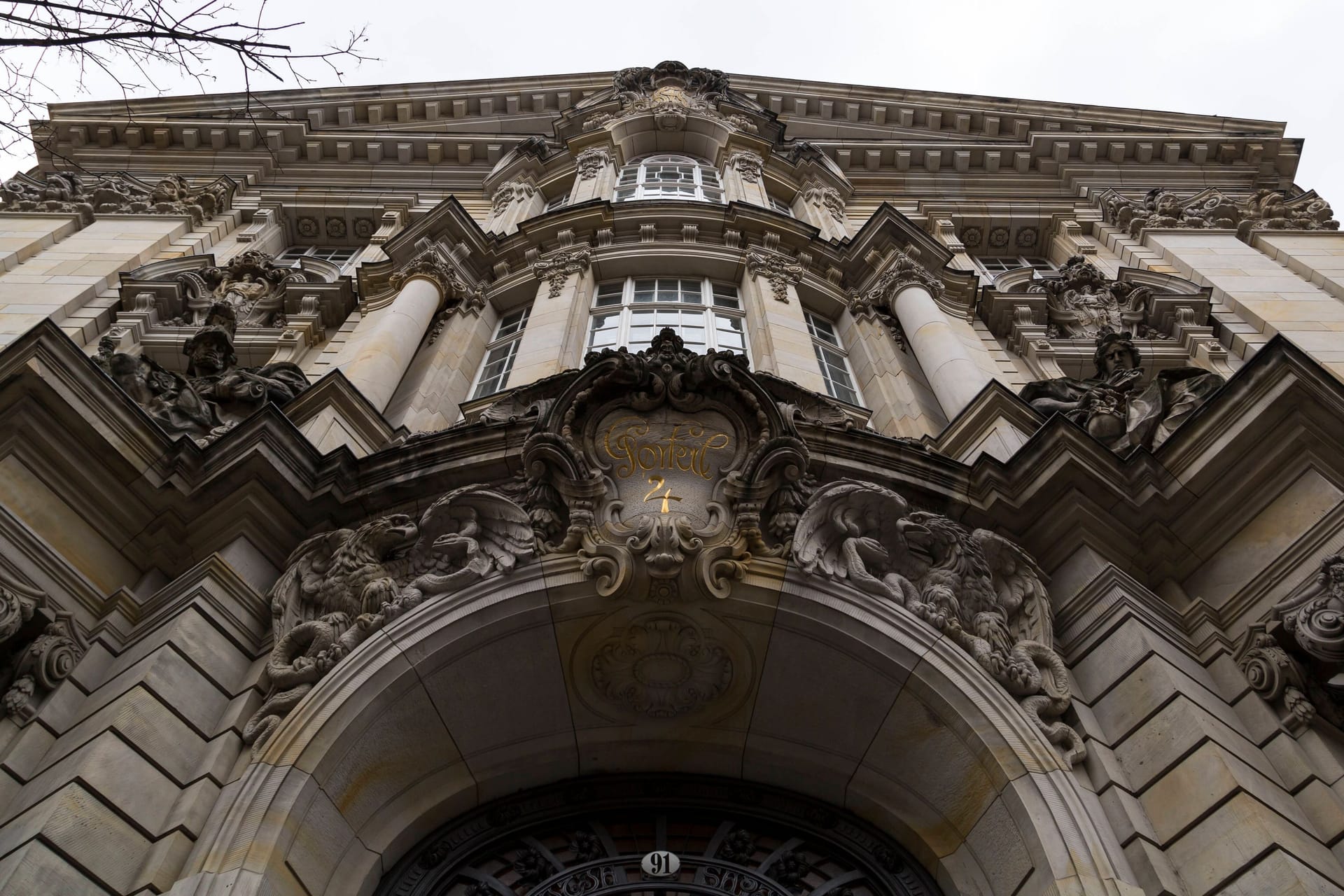 Landgericht, Amtsgericht, Staatsanwaltschaft und Kriminalgericht in der Turmstr. 61 in Berlin Moabit