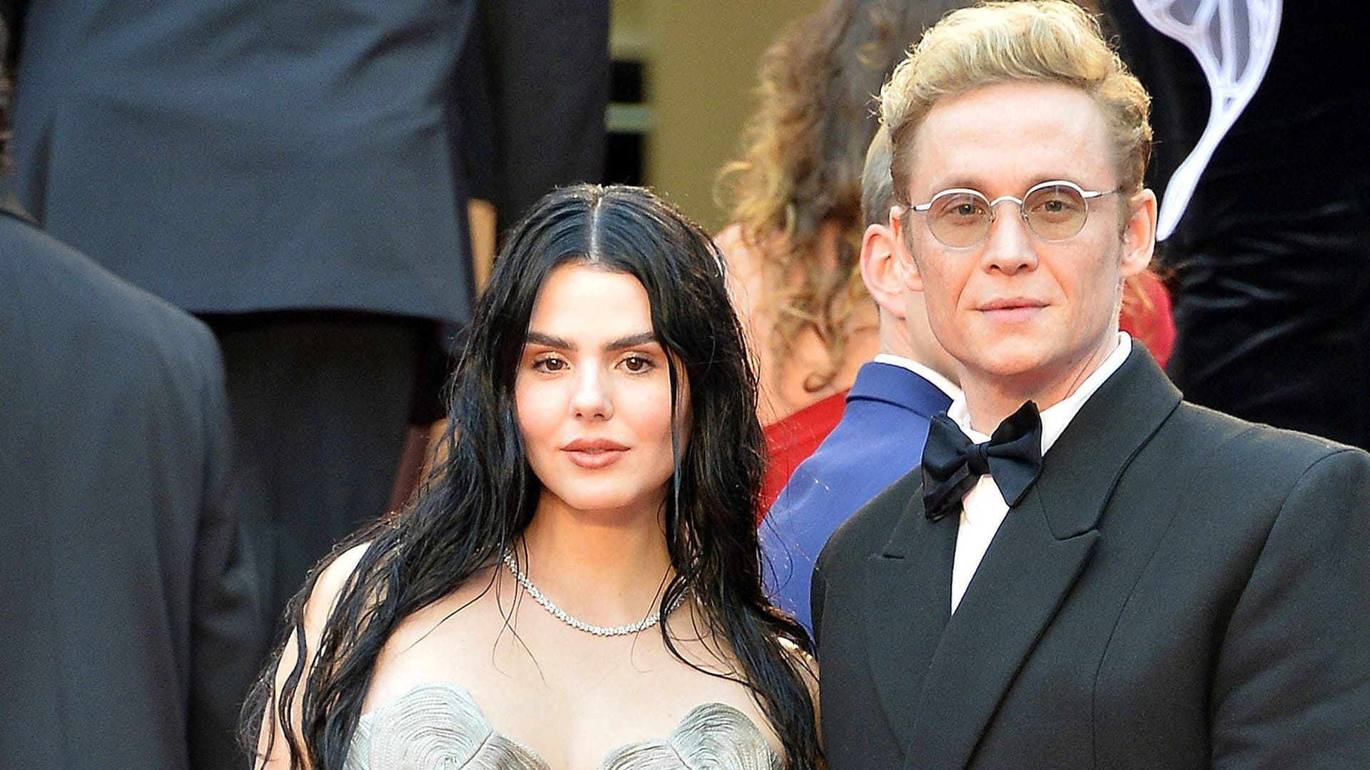 Ruby O. Fee und Matthias Schweighöfer 2024 bei der Eröffnung der Filmfestspiele in Cannes.