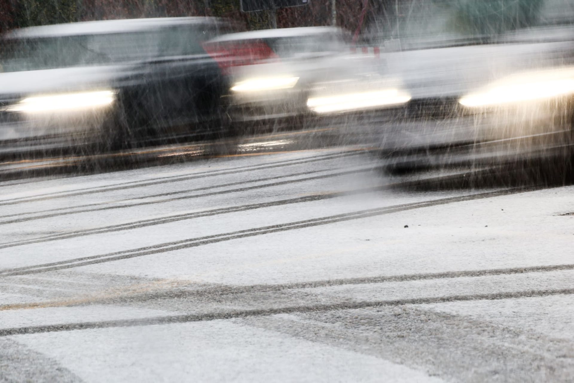 Schnee in Hamburg