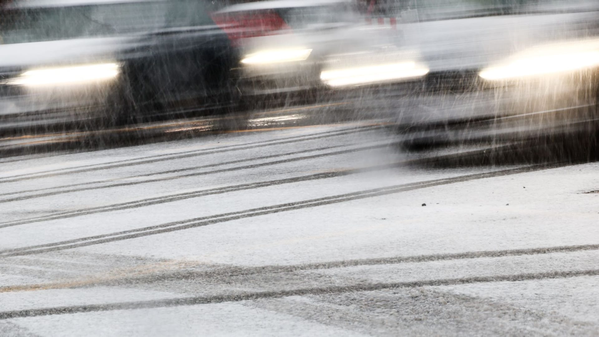 Schnee in Hamburg