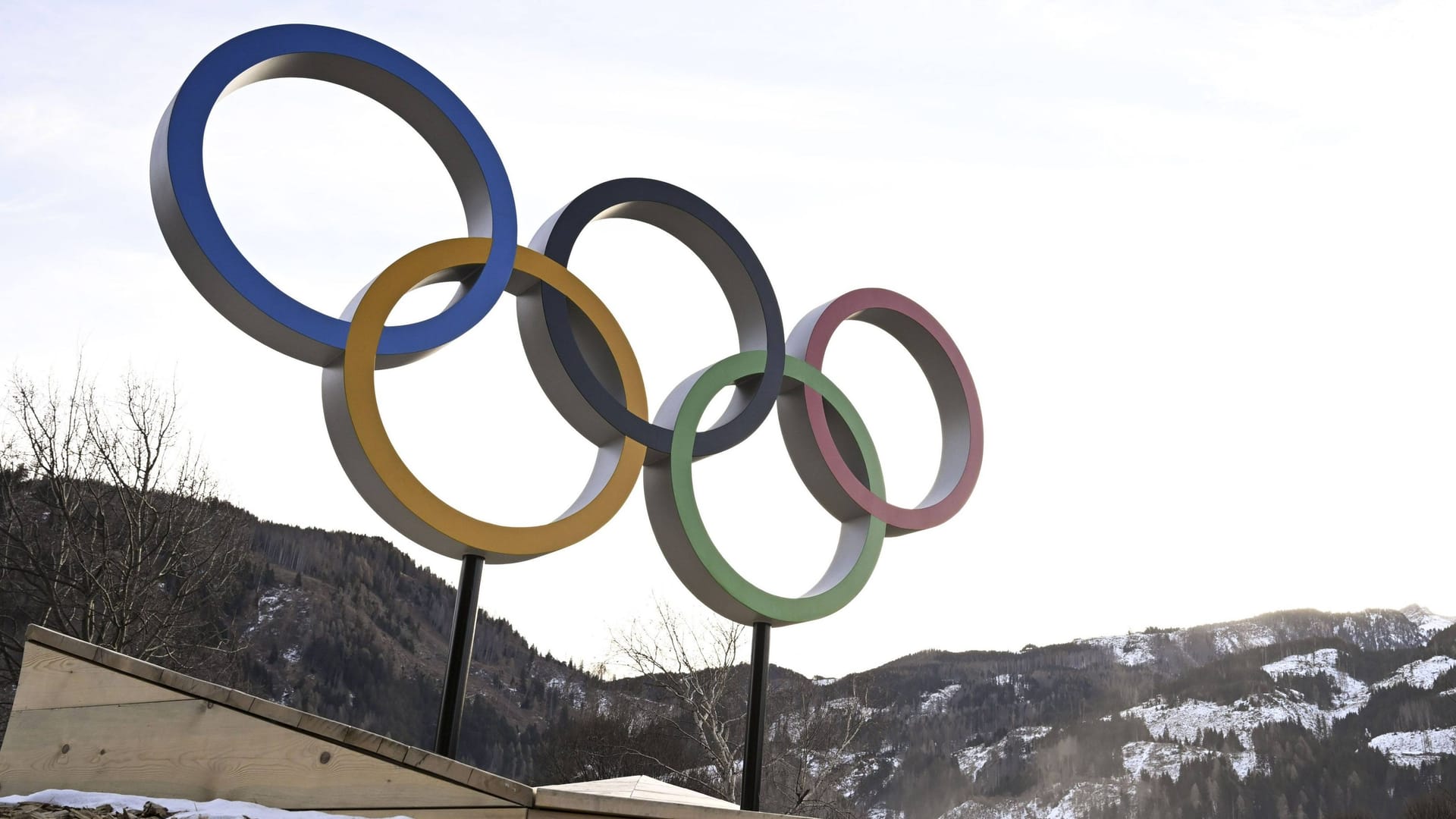 Die Olympischen Ringe: Eine ehemalige Athletin hat auf ihren Nachbarn geschossen.