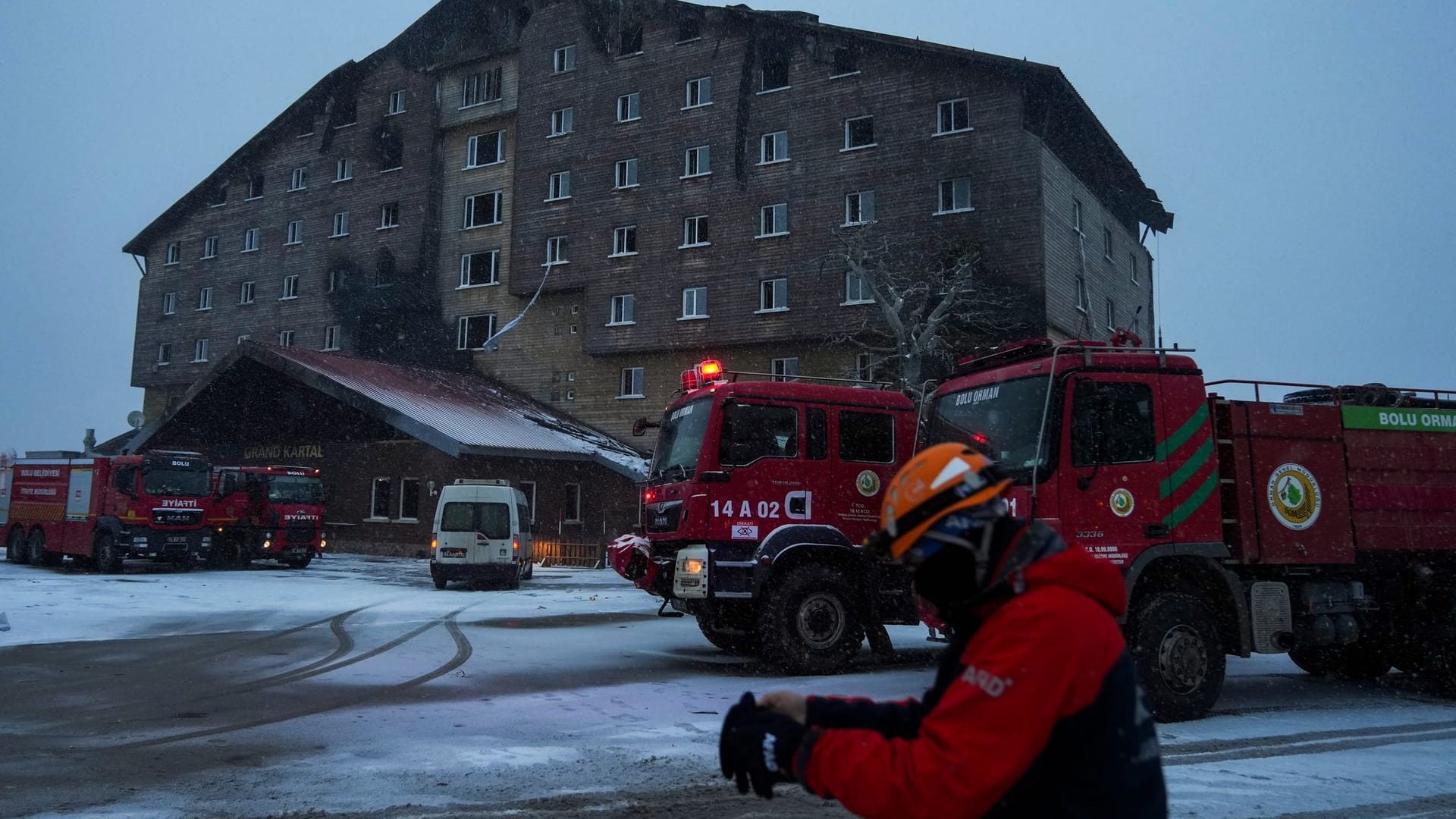 Brandkatastrophe in türkischem Skigebiet