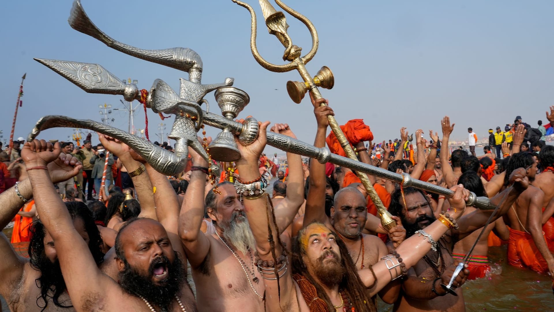 Hindu-Fest Maha Kumbh Mela in Indien