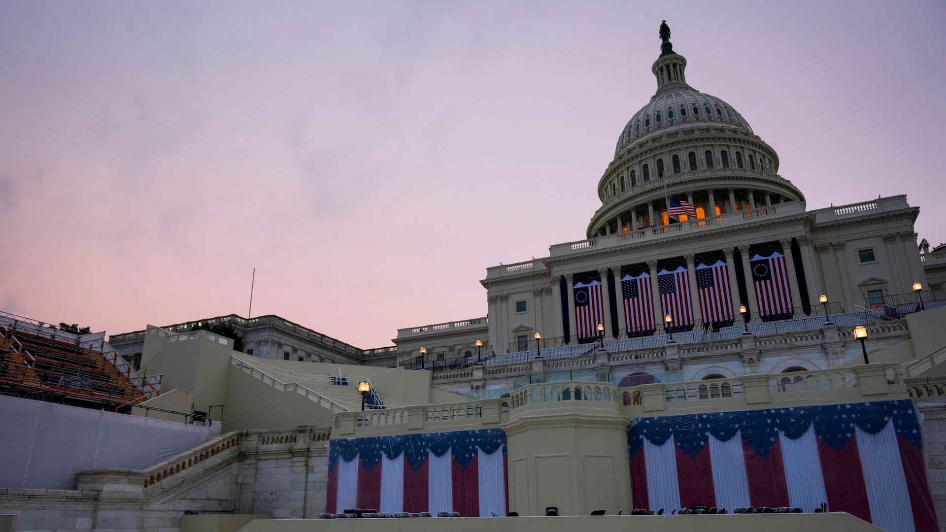 Zur Amtseinführung von Donald Trump wird in Washington ein eisiger Wind erwartet. Die Zeremonie wurde vorsorglich ins Kongressgebäude verlegt.