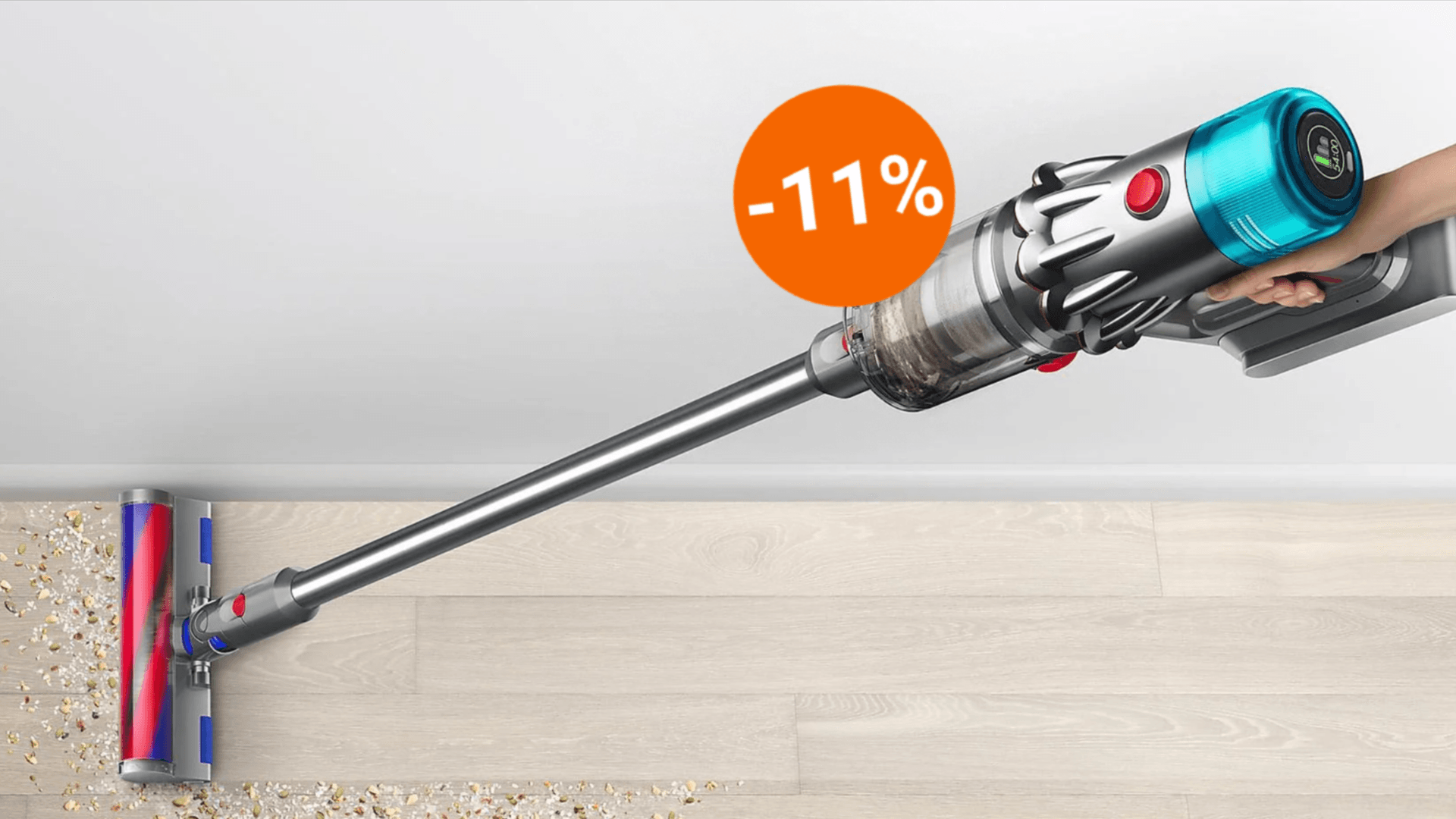 Sichern Sie sich heute den leistungsstarken Dyson V12 Origin für nur rund 355 Euro.