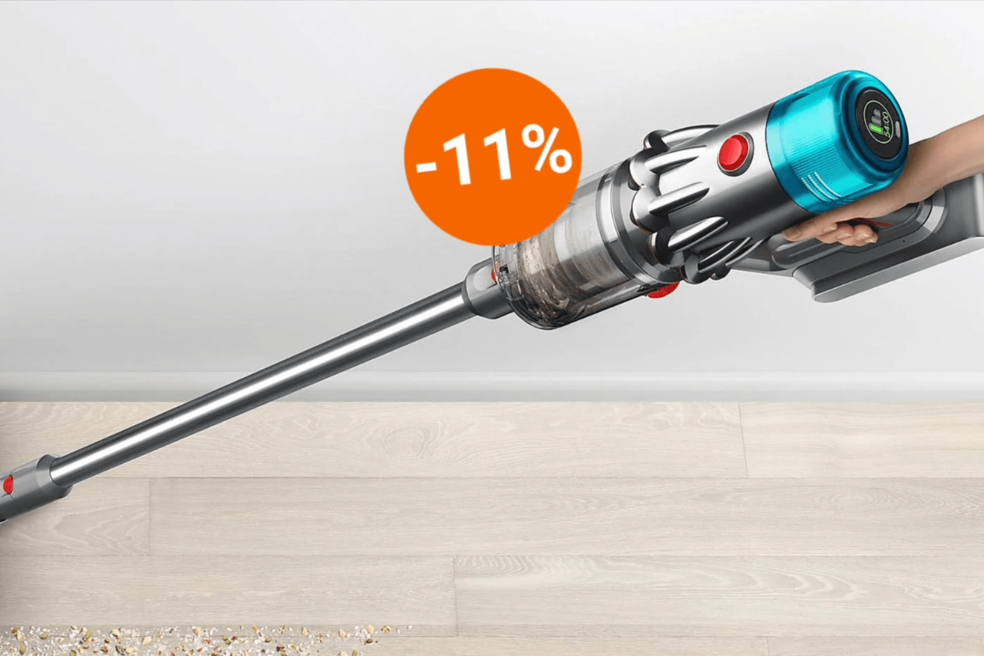 Sichern Sie sich heute den leistungsstarken Dyson V12 Origin für nur rund 355 Euro.