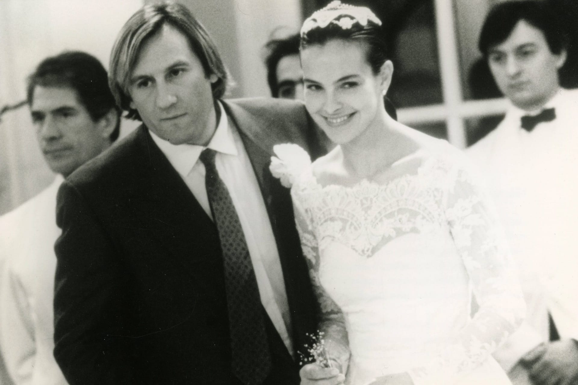 Gérard Depardieu und Carole Bouquet 1989 in "Zu schön für Dich".