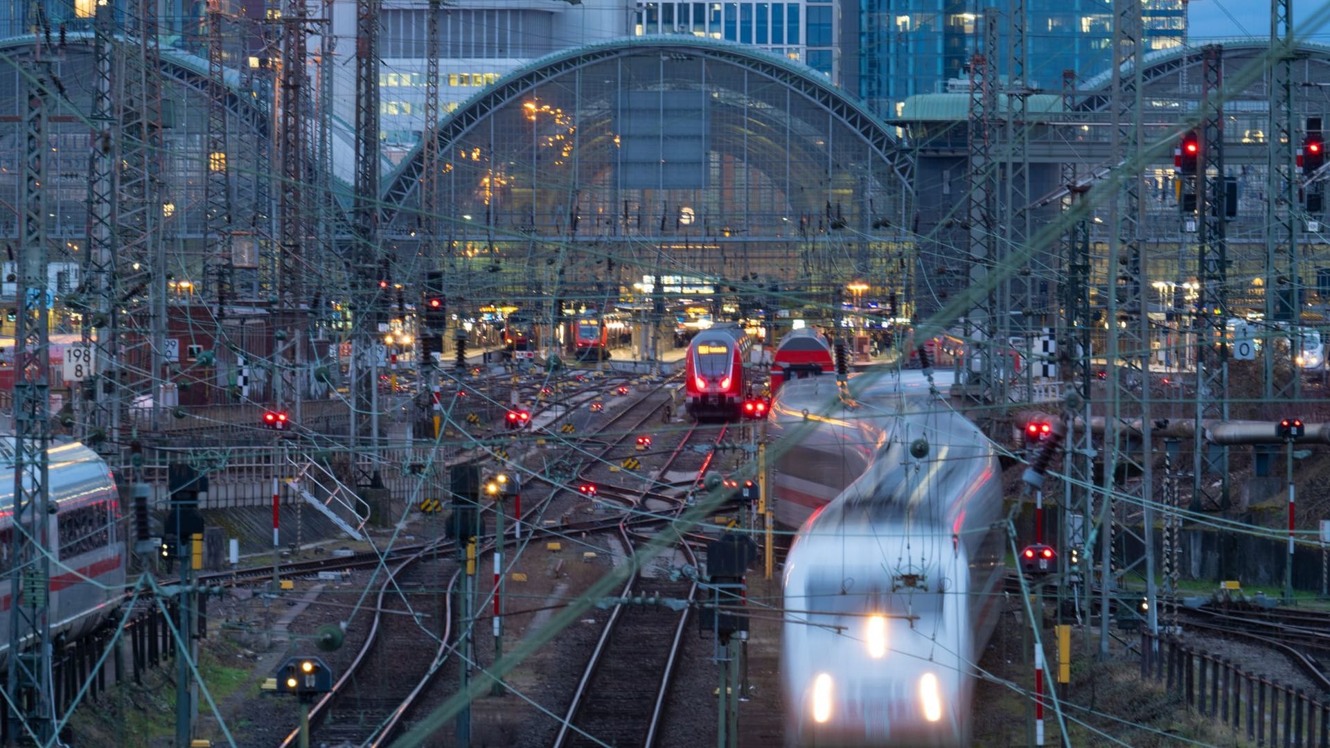 Hauptbahnhof in Frankfurt