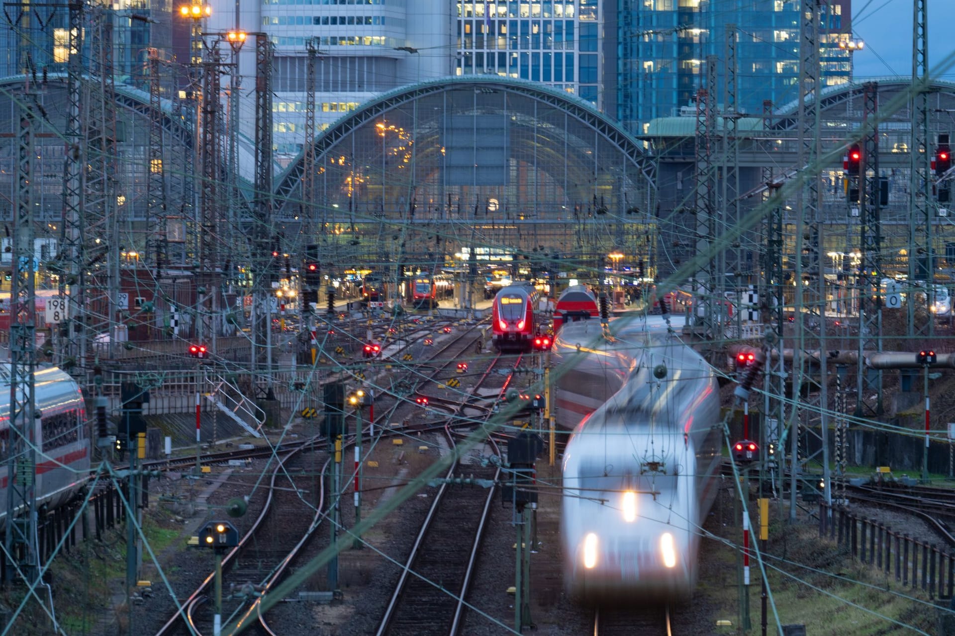 Hauptbahnhof in Frankfurt