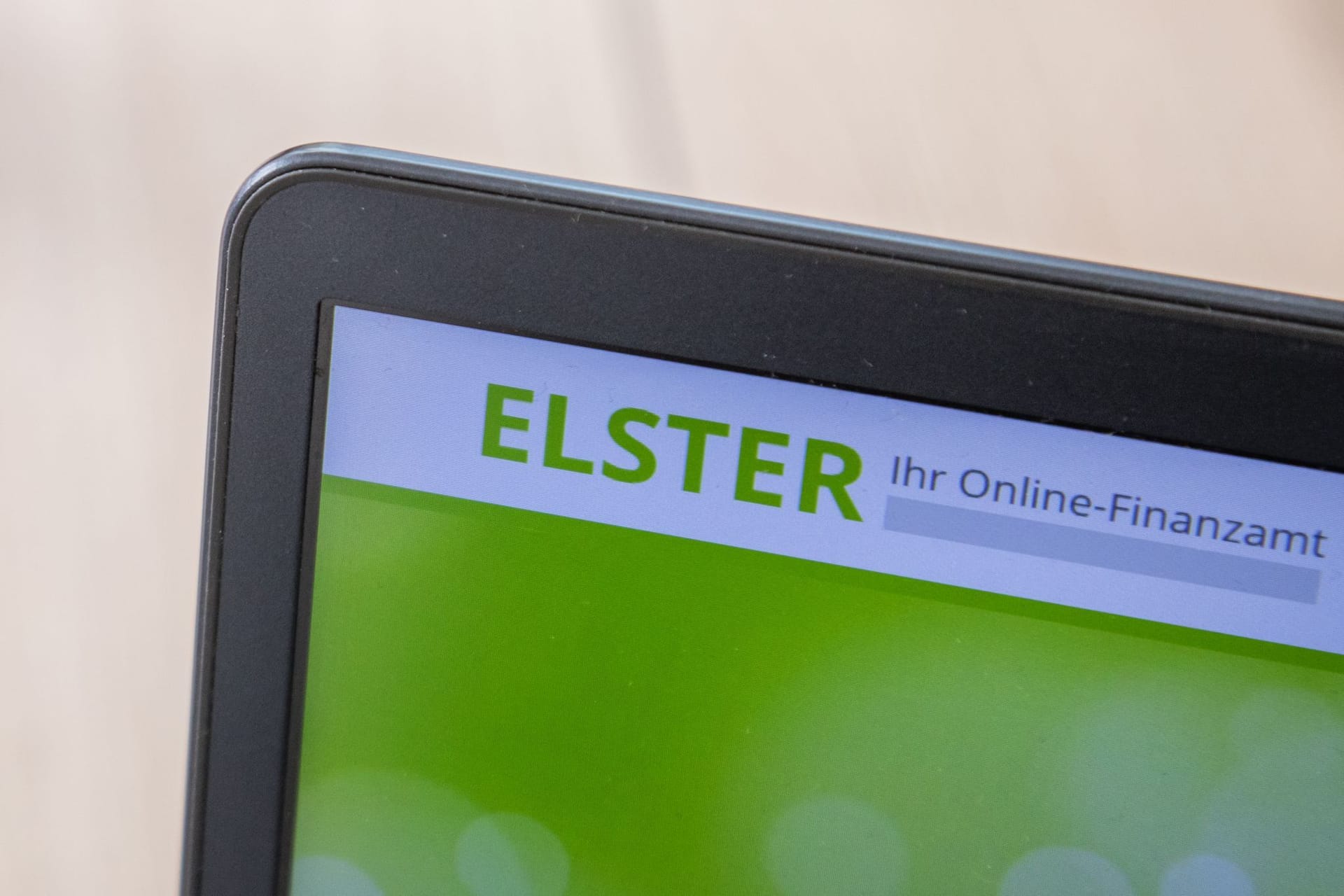 Startseite von Elster