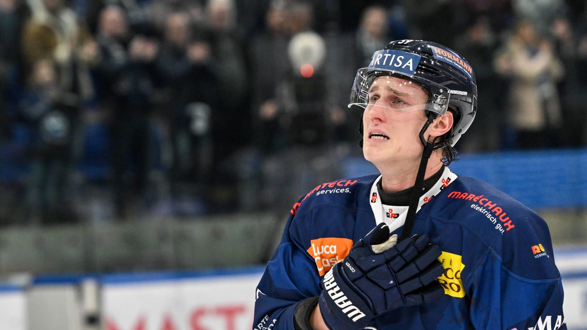 Dario Wüthrich: Der Eishockeyspieler muss den Tod seiner Snowboard-Freundin verkraften.