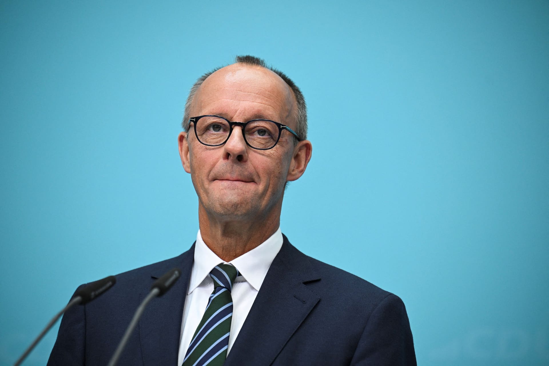 Verkniffen: Der Wahlkampf von Friedrich Merz kommt ohne Überraschungsmomente und one Witz daher.