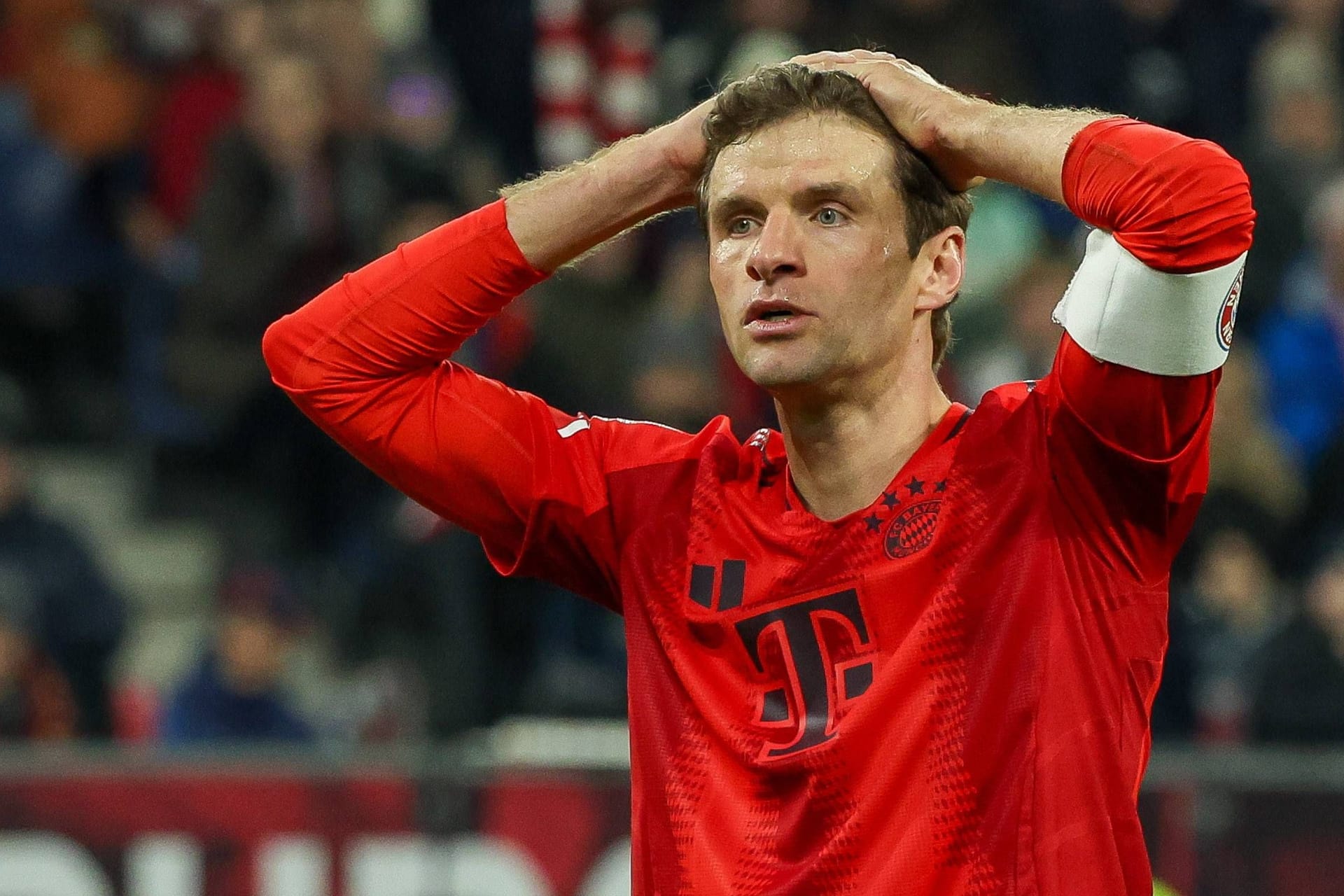 Thomas Müller: Er spielt seit Jahren in München.