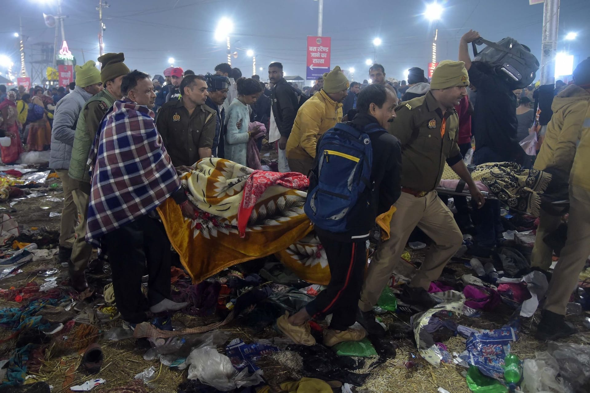 Hindu-Fest Maha Kumbh Mela in Indien