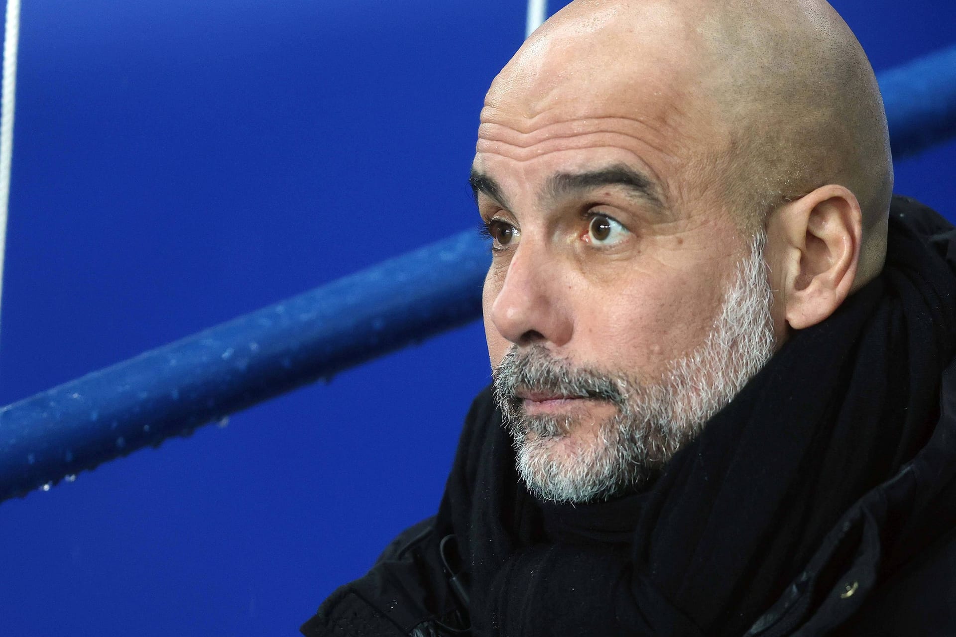 Pep Guardiola: Er und die "Cityzens" haben es noch in die Playoffs geschafft.