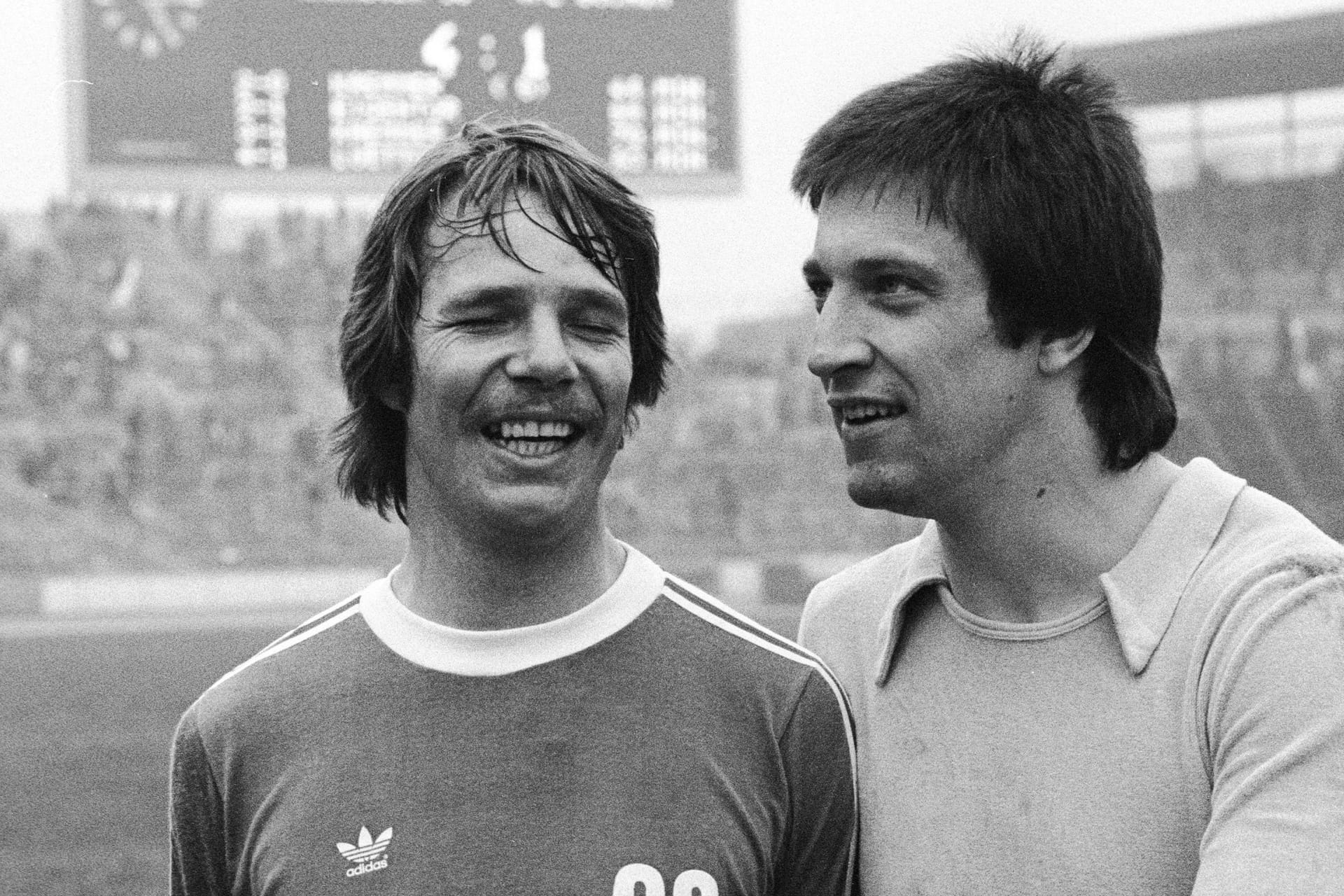 Peter Anders (l.) und Franz-Josef Pauly: Beide spielten jahrelang bei 96.