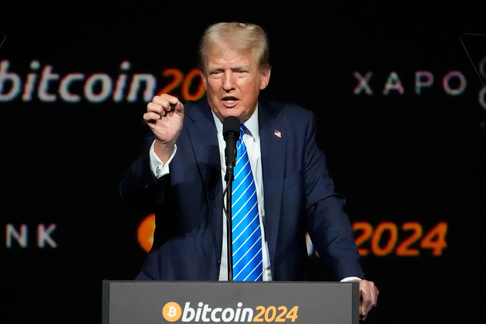 Trump auf Bitcoin-Konferenz