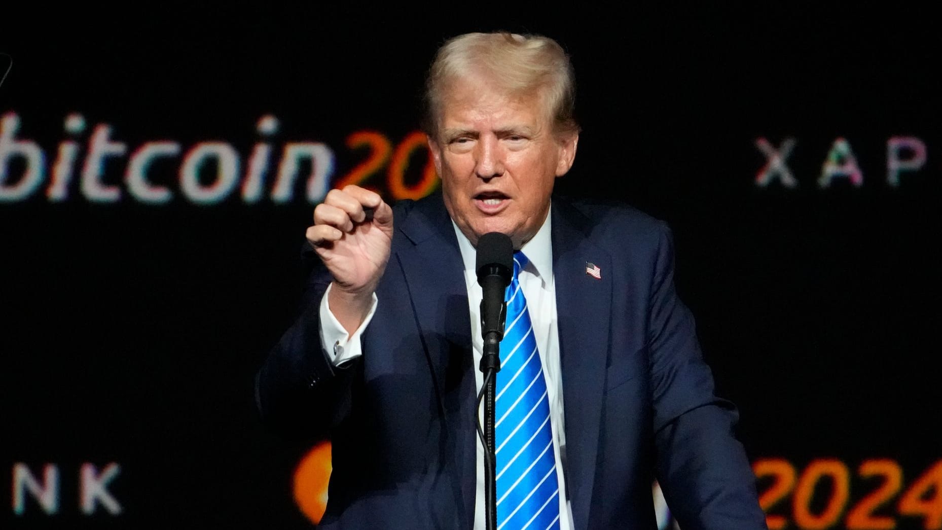 Trump auf Bitcoin-Konferenz