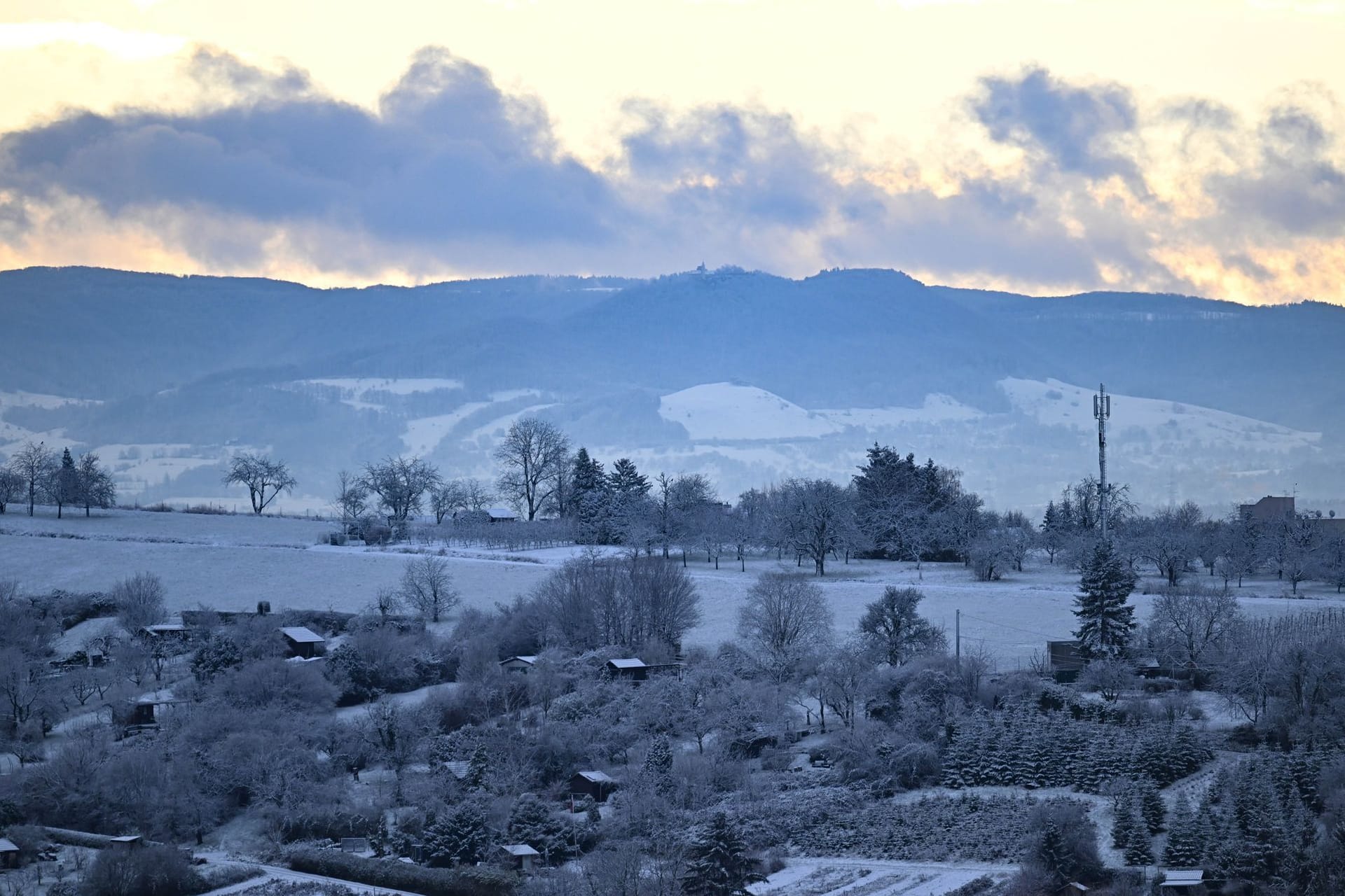 Schnee im Südwesten - Wetter