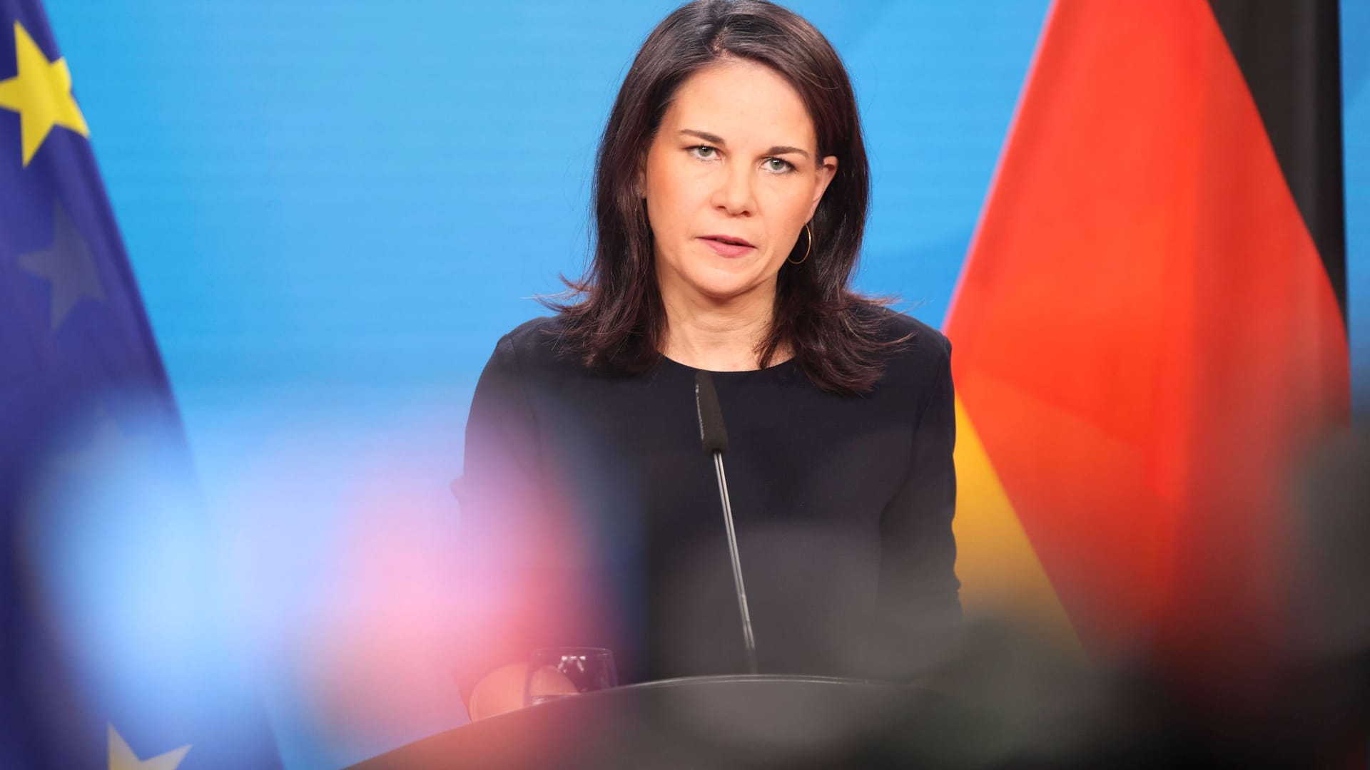 Bundesaußenministerin Annalena Baerbock (Archivbild): Sie würde gerne weiter im Amt bleiben.