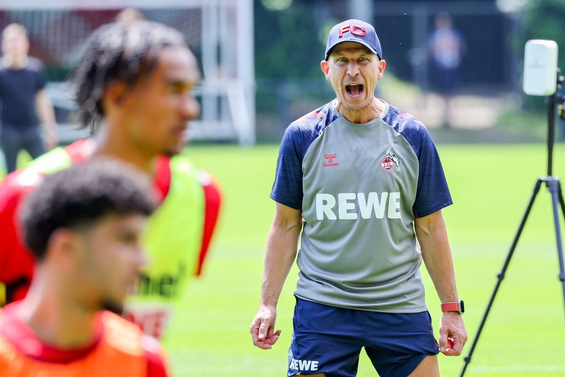 Trainingsauftakt 1. FC Köln mit Trainer Struber