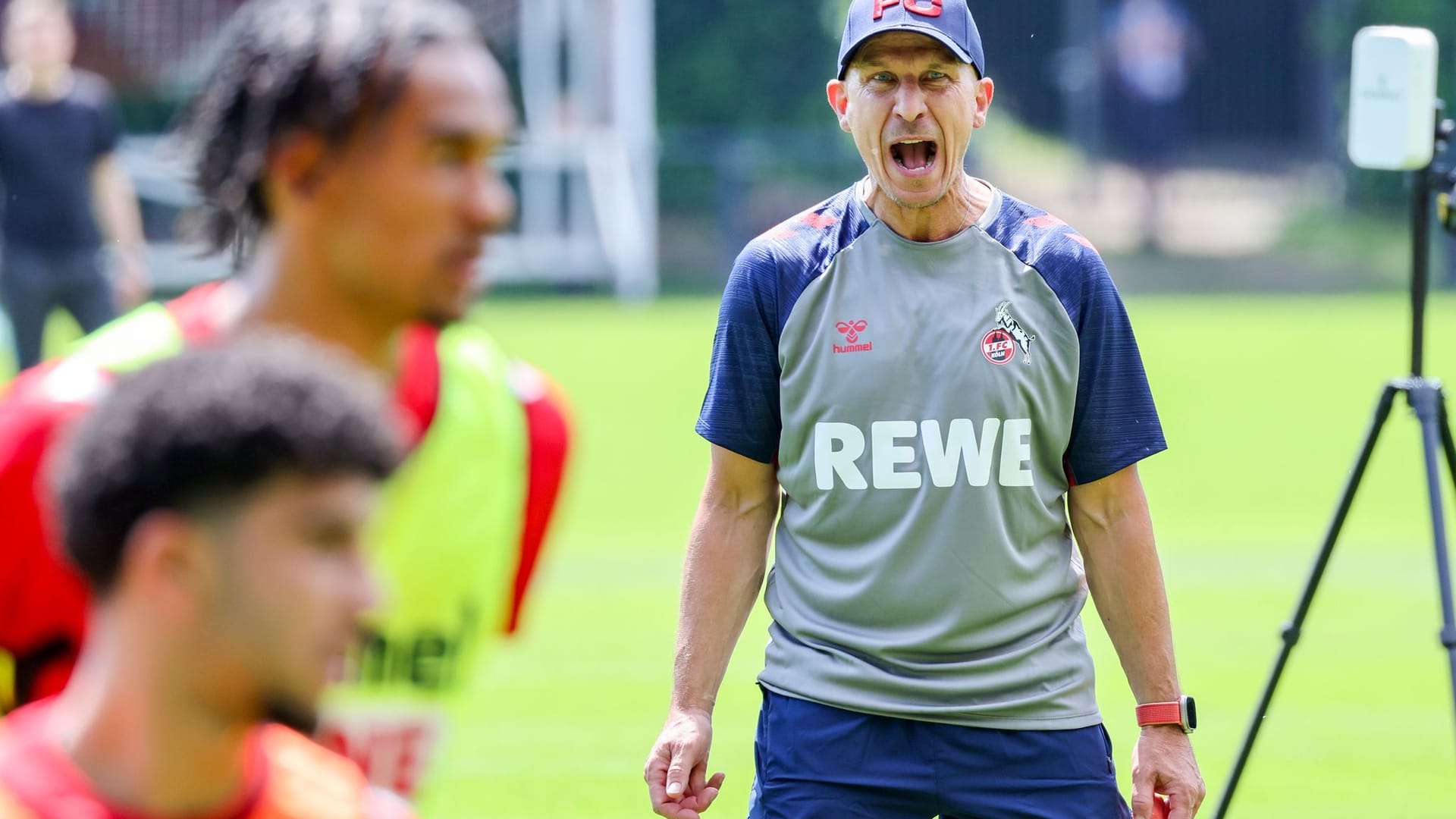 Trainingsauftakt 1. FC Köln mit Trainer Struber