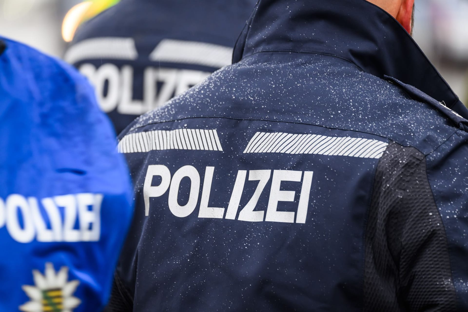 Die Polizei im Einsatz