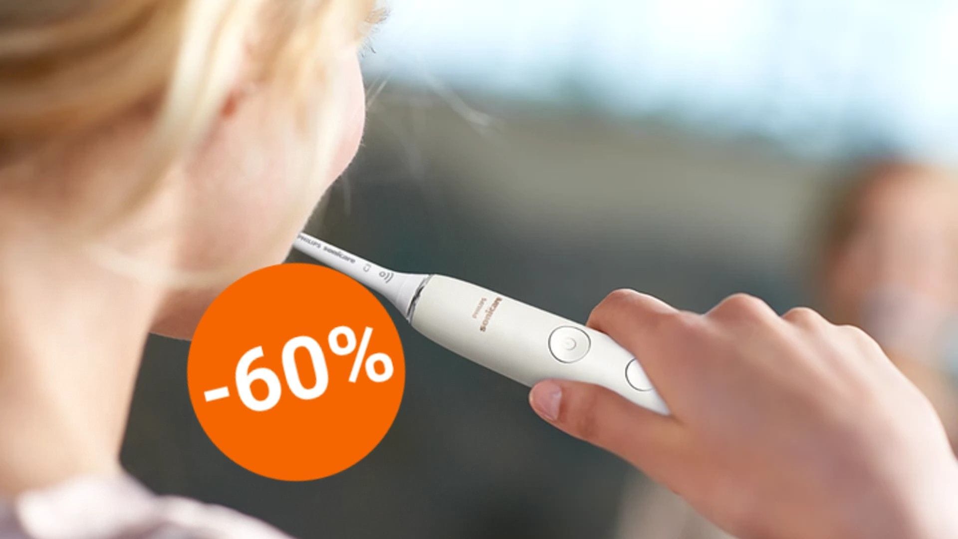 Die Sonicare DiamondClean von Philips, mit "gut" von Stiftung Warentest bewertet, ist aktuell im Doppelpack bei Amazon zum Rekordpreis erhältlich.