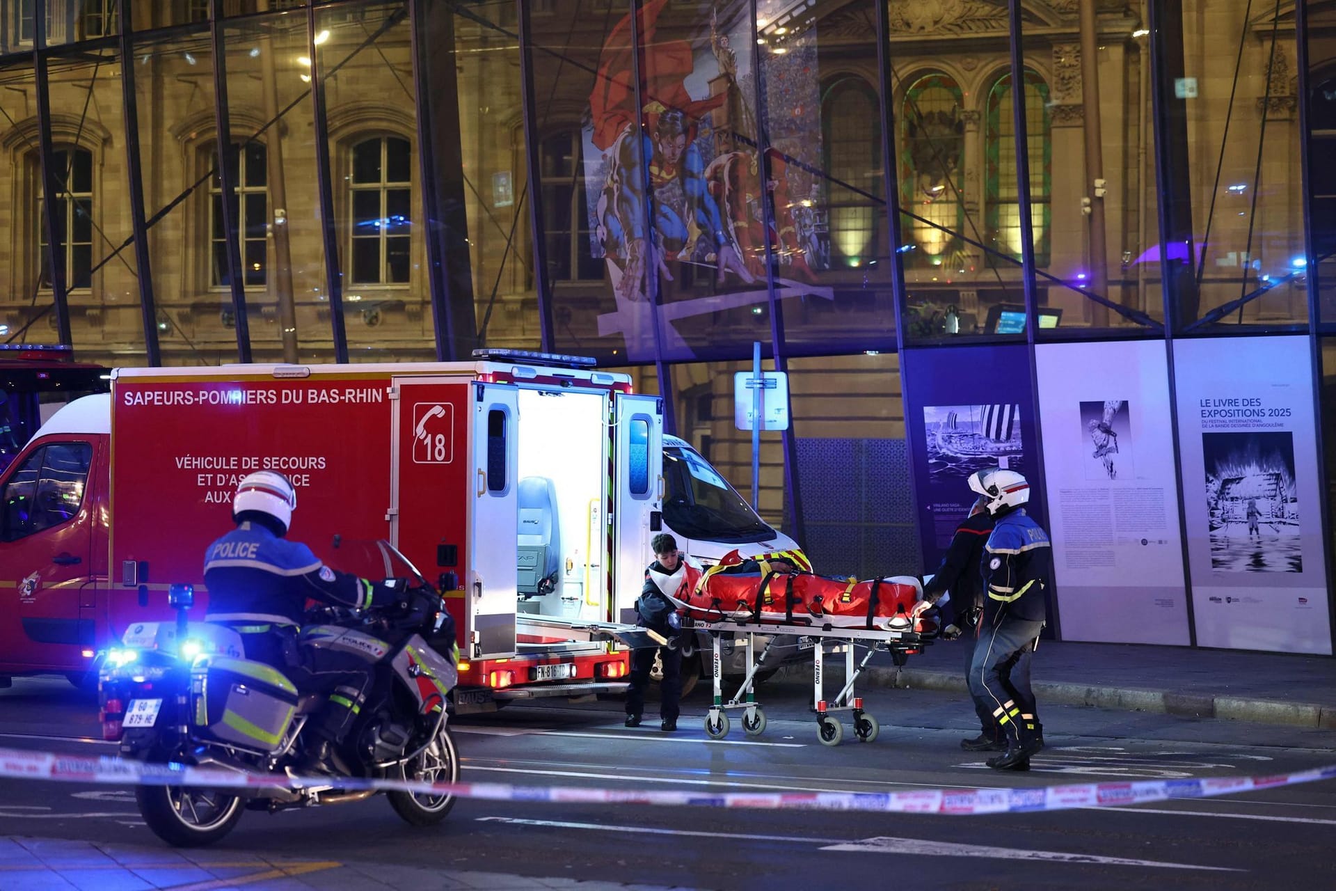 Straßenbahnunfall in Straßburg: Beim Unfall in der französischen Metropole wurden mindestens 20 Menschen verletzt.