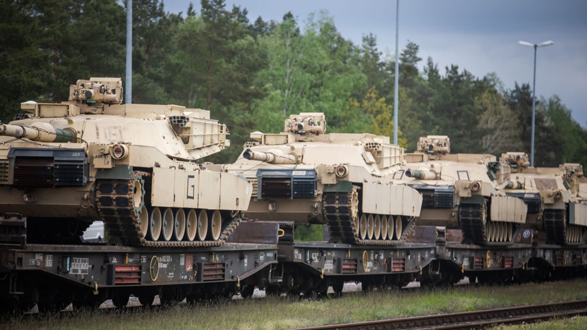 US-Panzer M1A1 Abrams für den Ukraine-Krieg