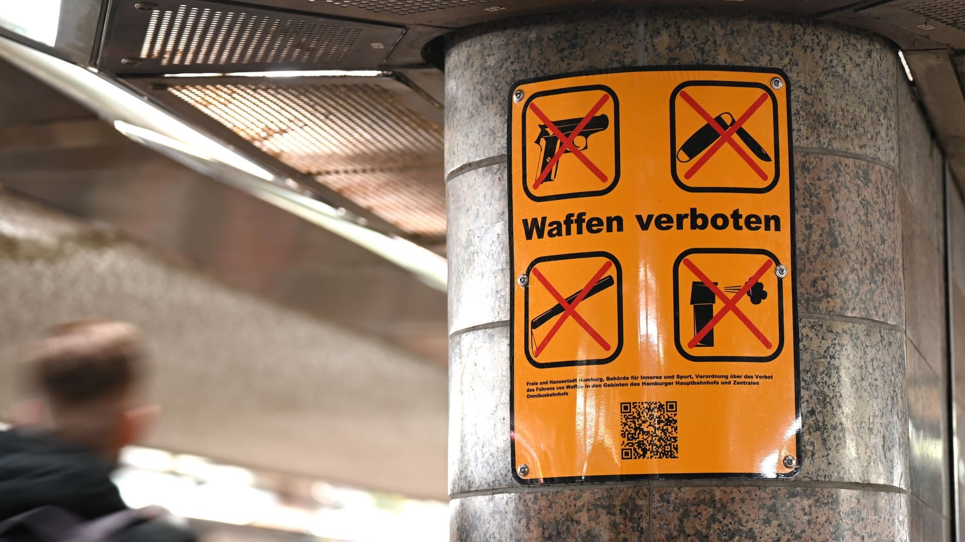 Waffenverbot an Bahnhöfen