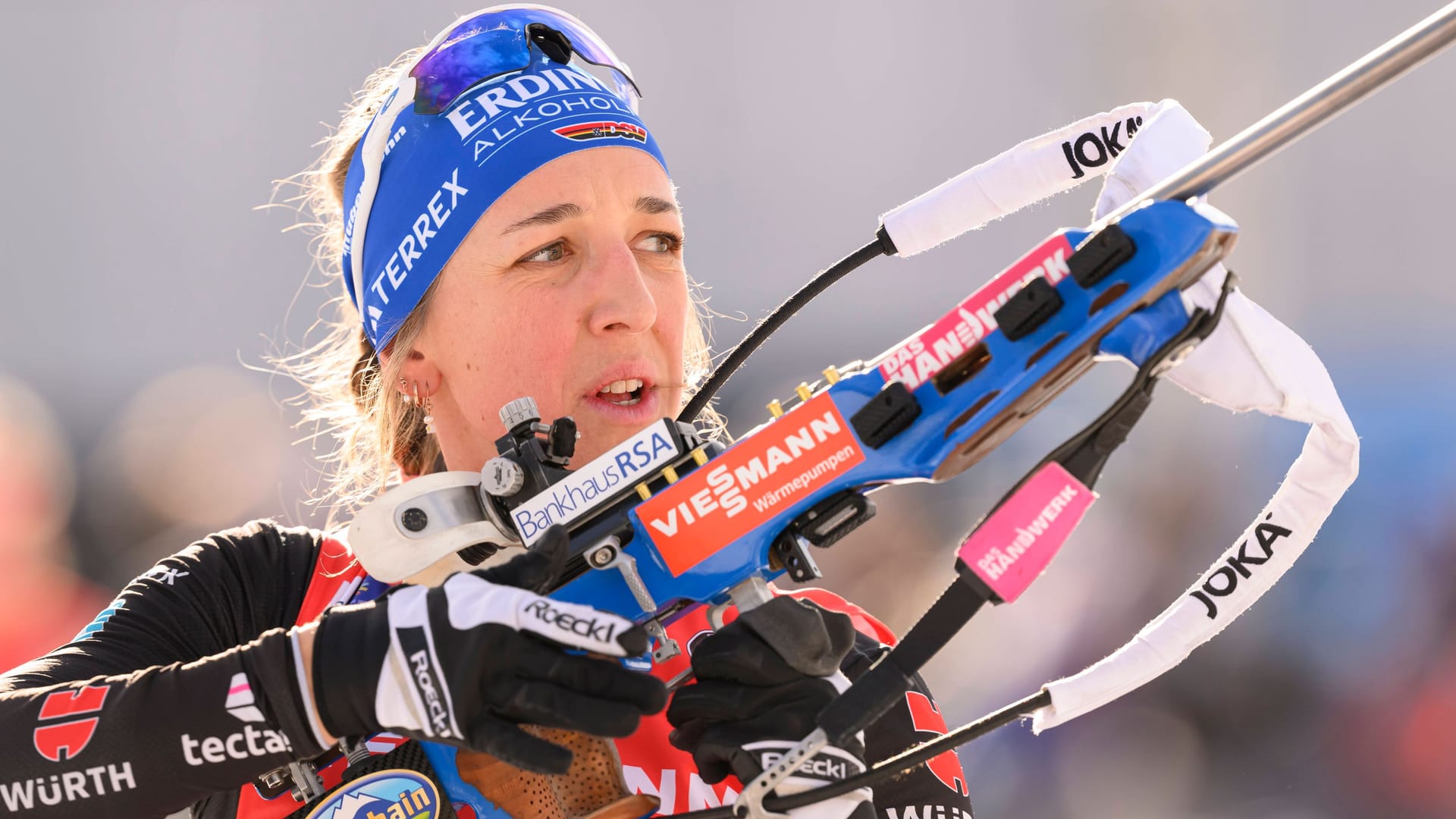 Franziska Preuß: Sie gewann bei der Biathlon-WM schon vier Medaillen.