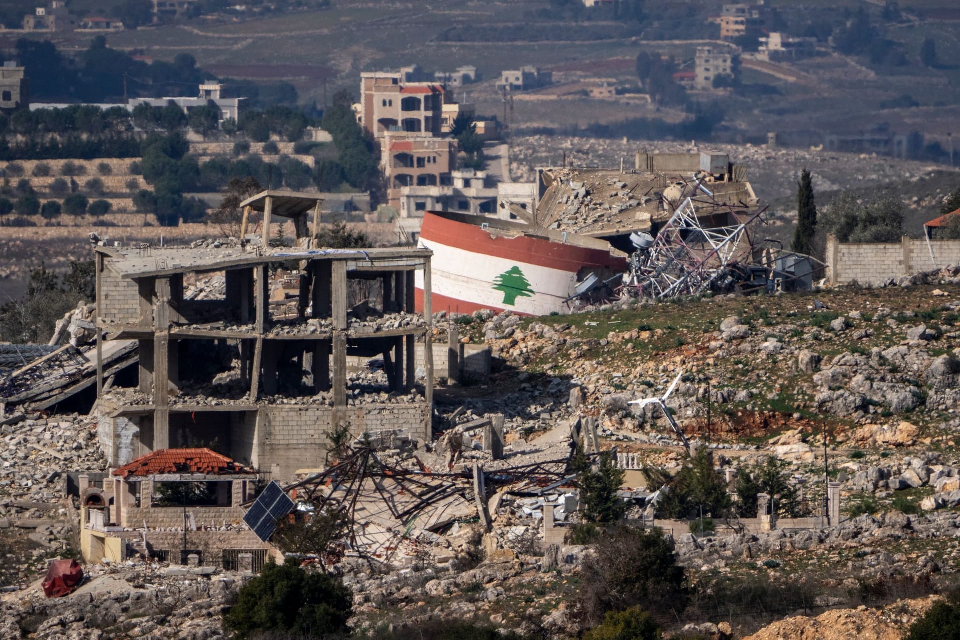 Nahostkonflikt - Grenzgebiet zwischen Israel und Libanon