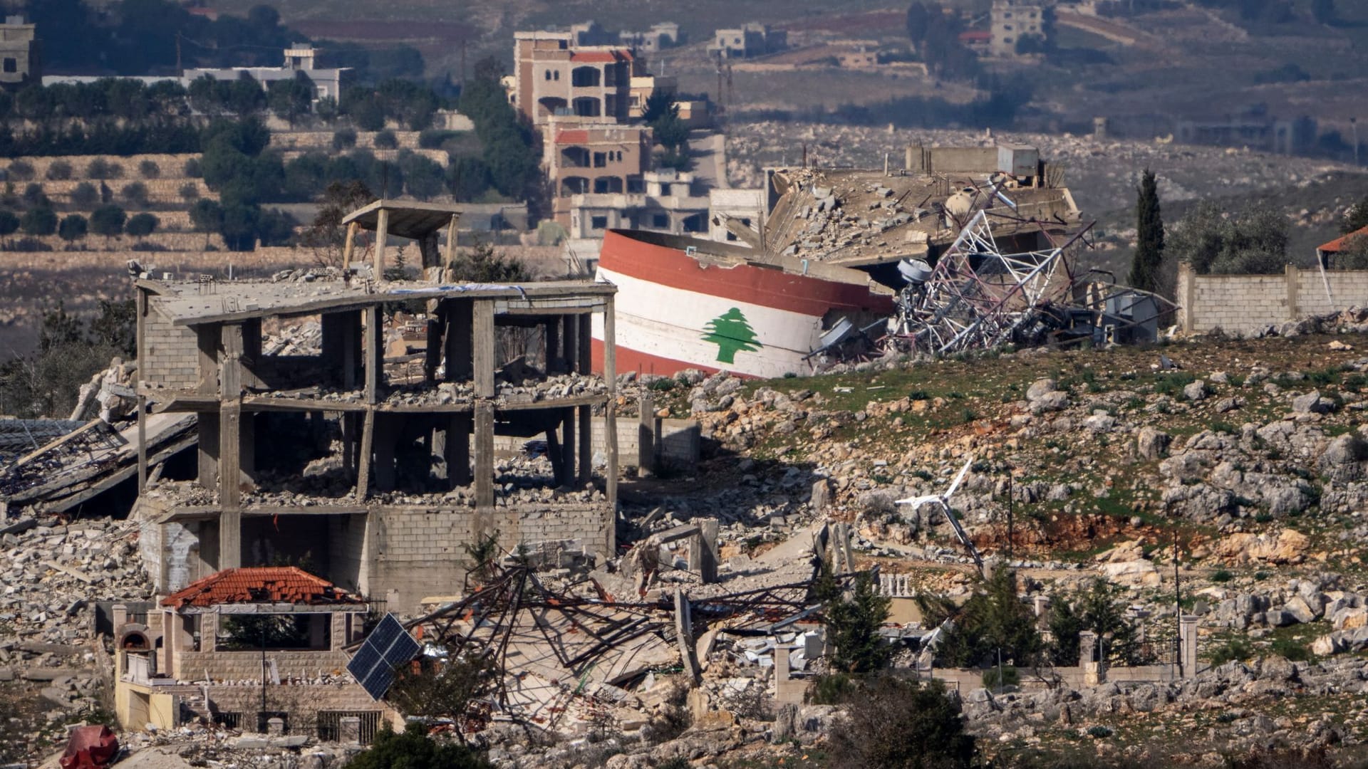 Nahostkonflikt - Grenzgebiet zwischen Israel und Libanon