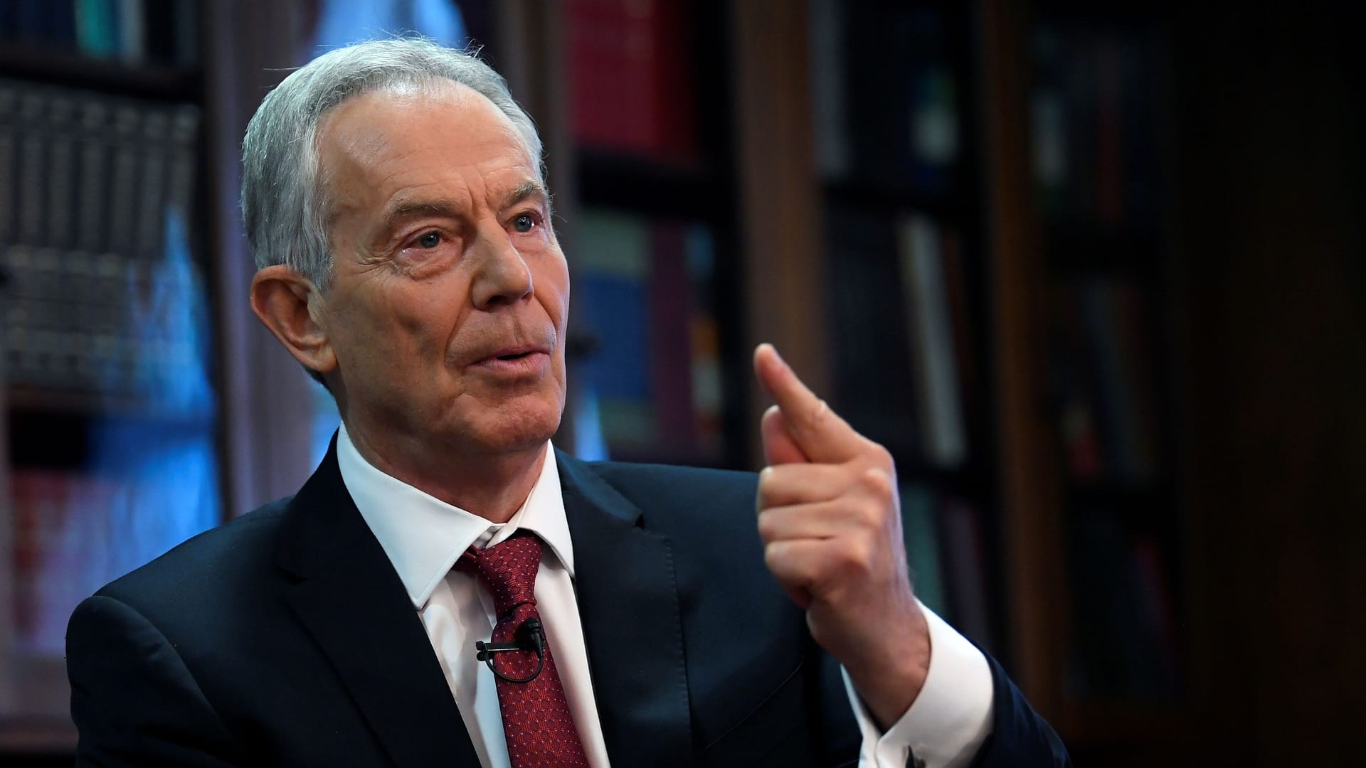 Tony Blair: Der frühere britische Premier war von Trumps Rückkehr an die Macht nicht überrascht.