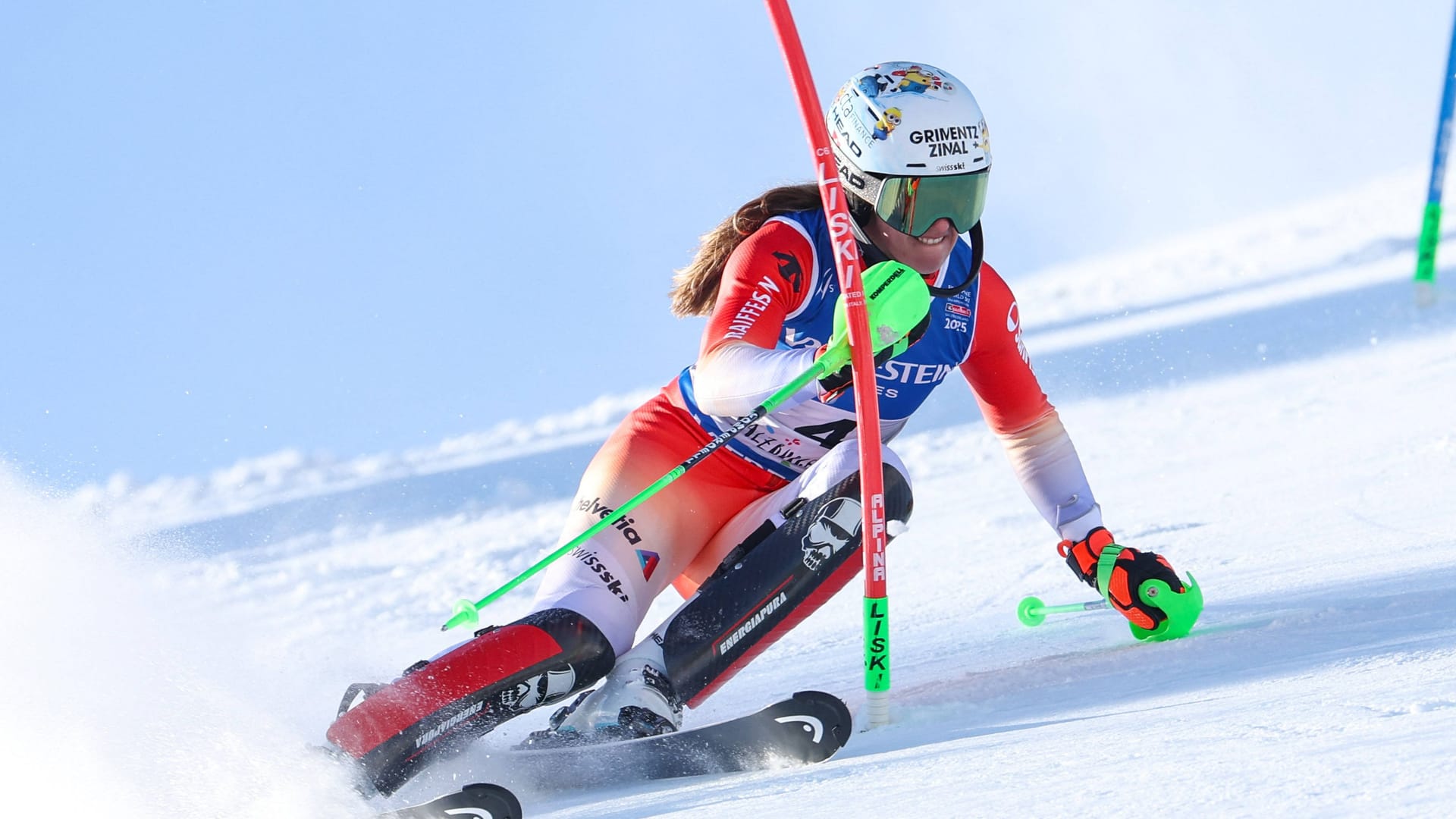 Camille Rast: Sie ist nun Weltmeisterin im Slalom.