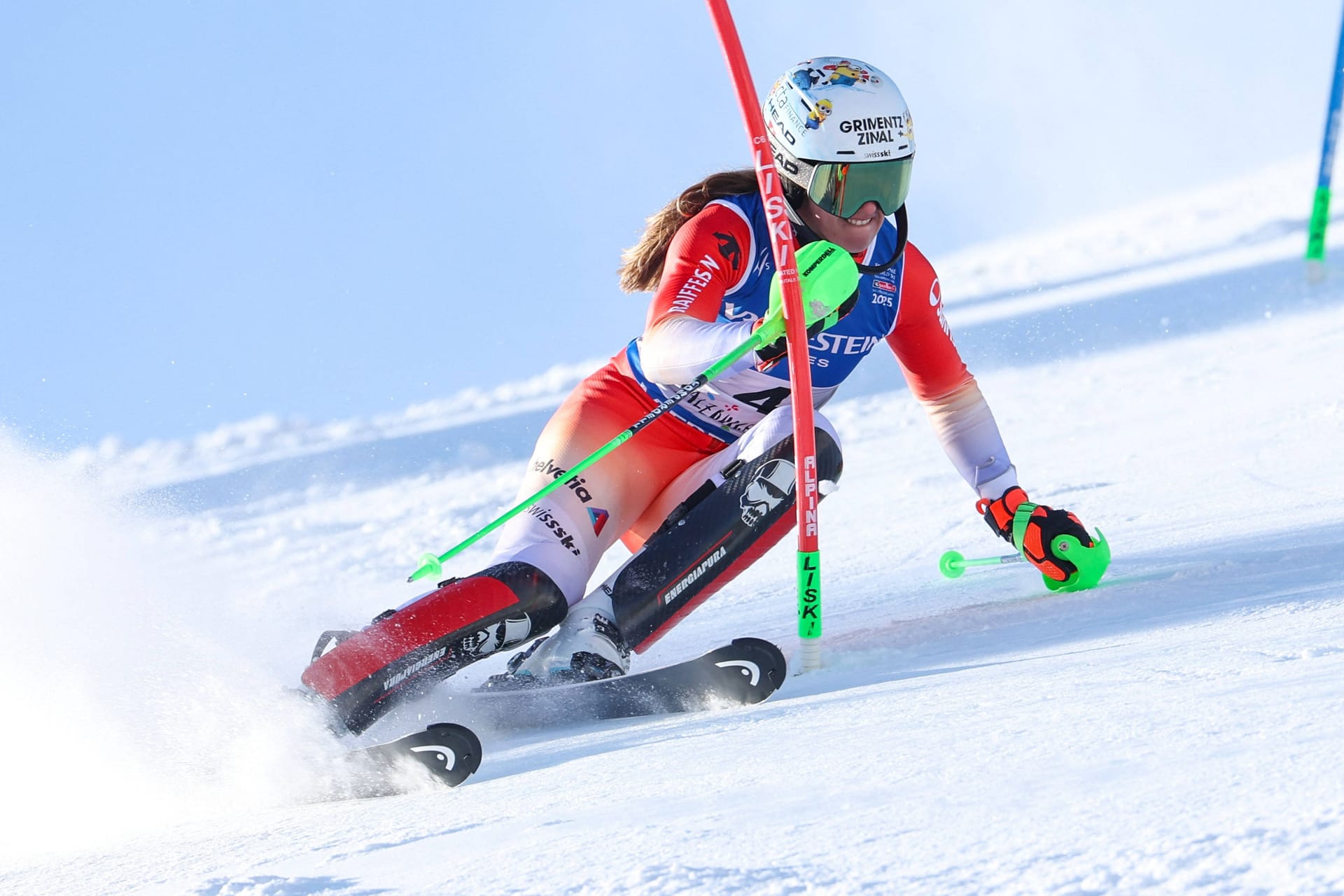 Camille Rast: Sie ist nun Weltmeisterin im Slalom.