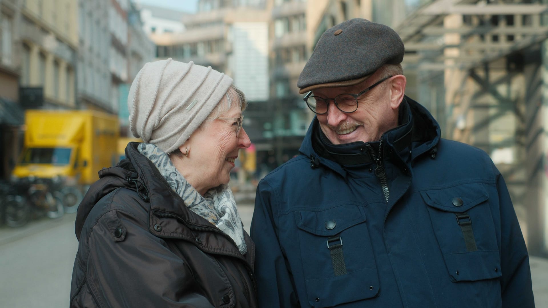 Dirk und Martina aus Hamburg sind seit mehr als vier Jahrzehnten zusammen.