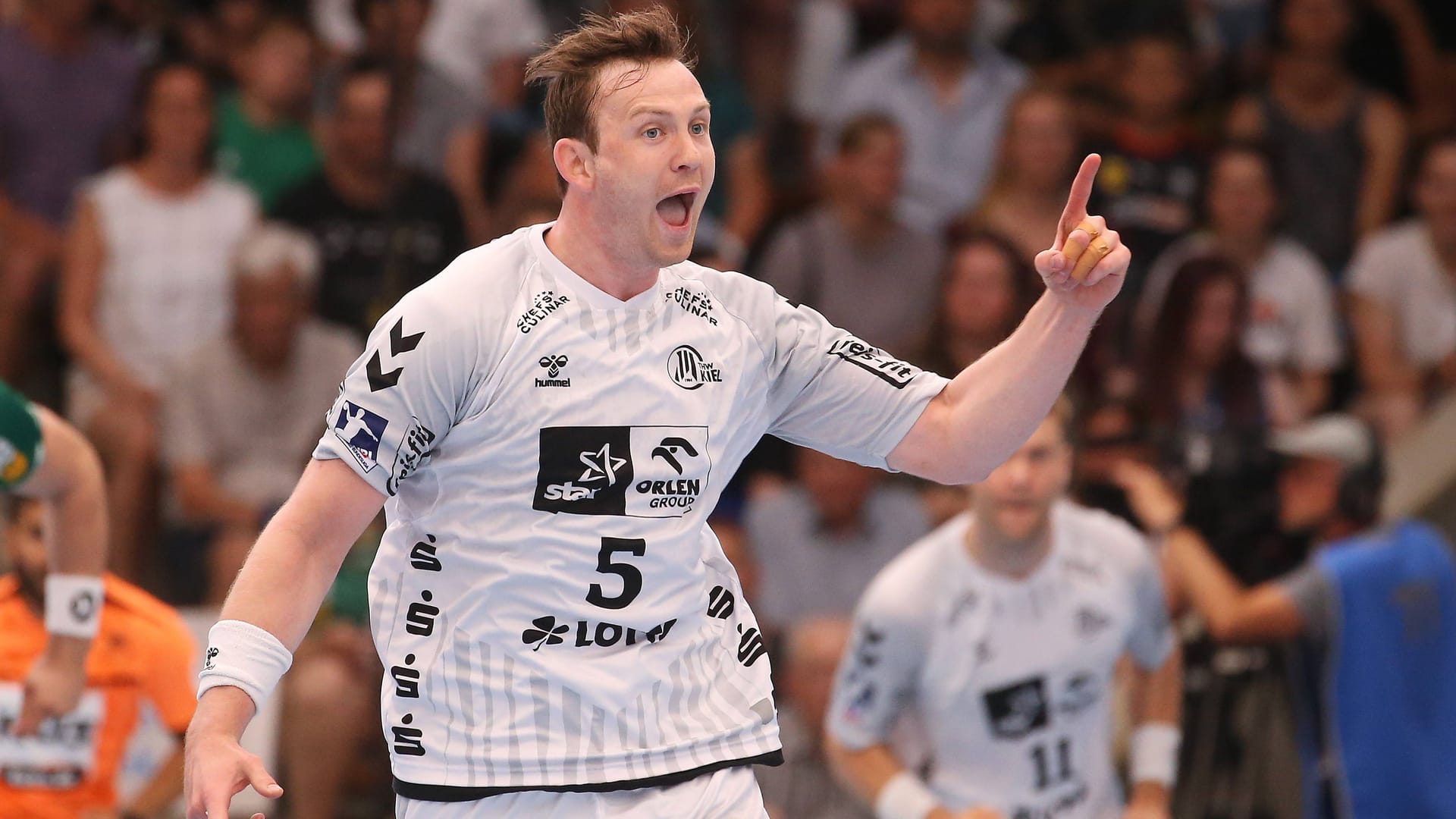 Sander Sagosen im Sommer 2023 für den THW Kiel.