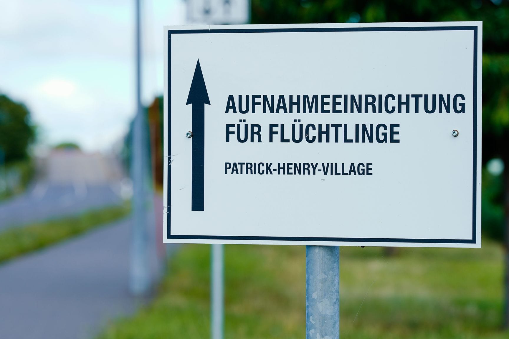 Ankunftszentrum für Flüchtlinge