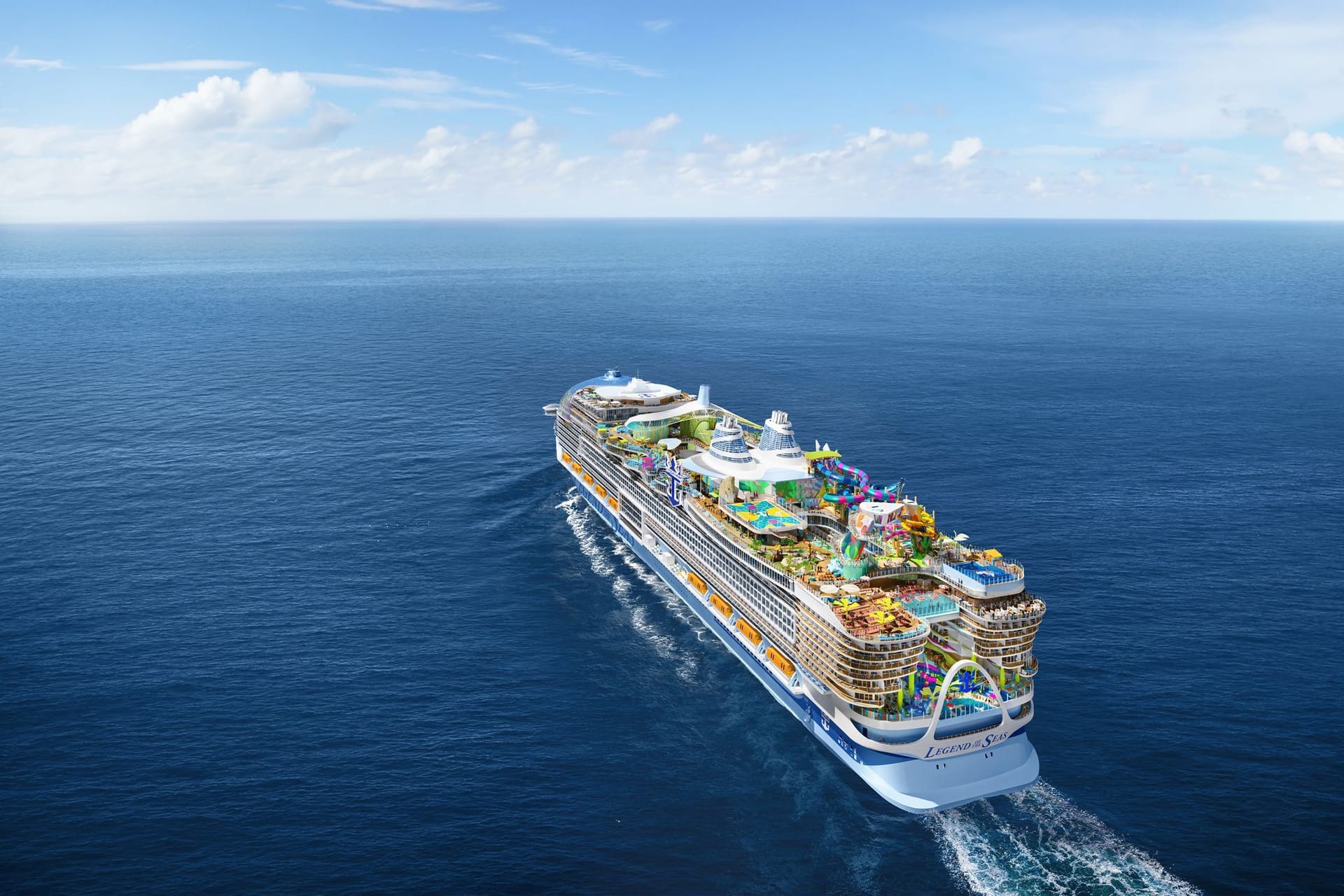 «Legend of the Seas» von Royal Caribbean Cruises