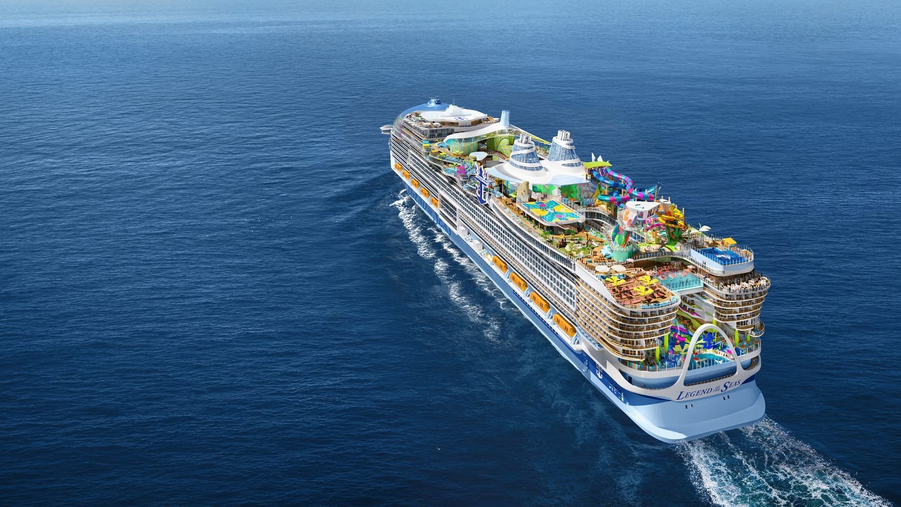 «Legend of the Seas» von Royal Caribbean Cruises