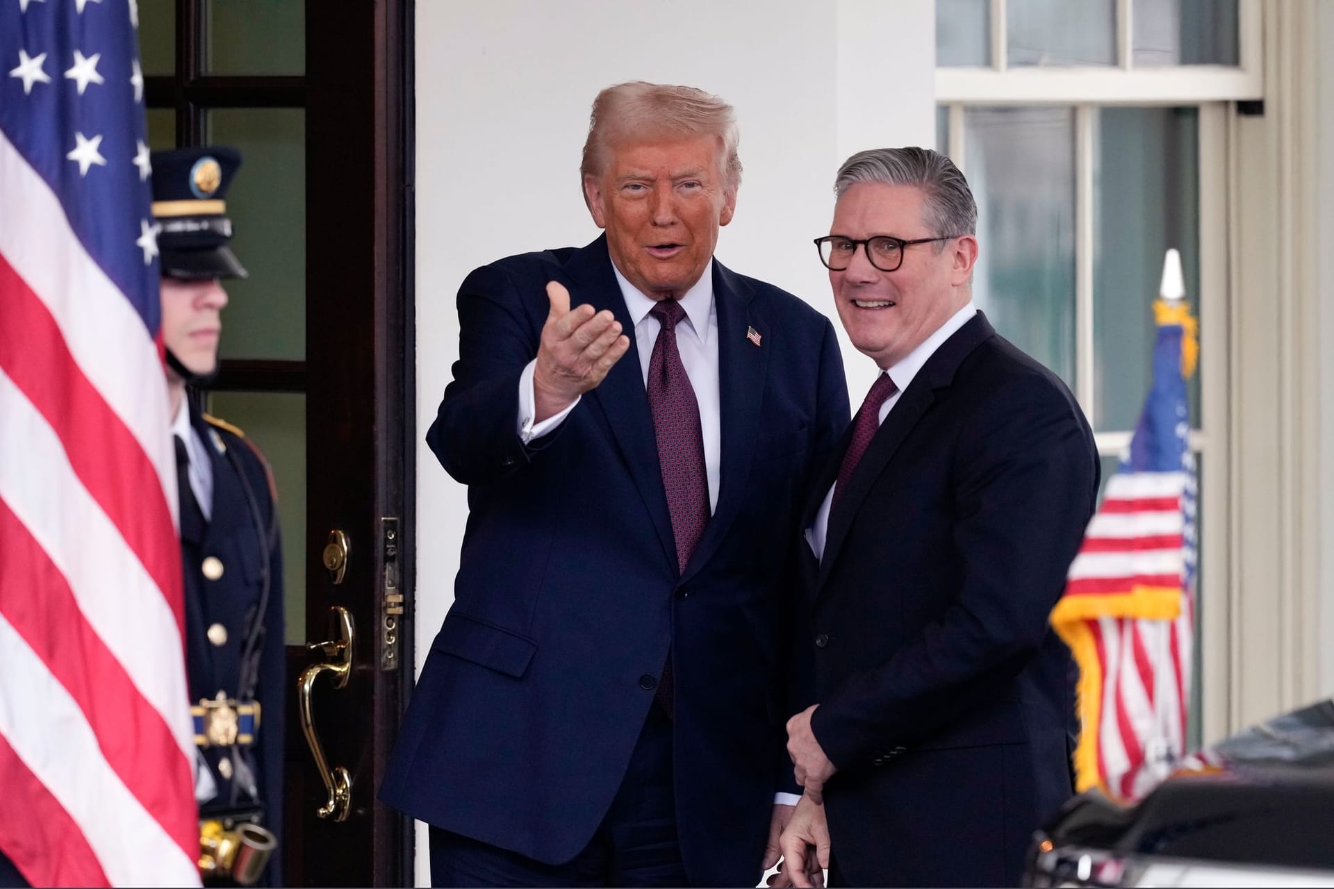Britischer Premierminister Starmer in den USA